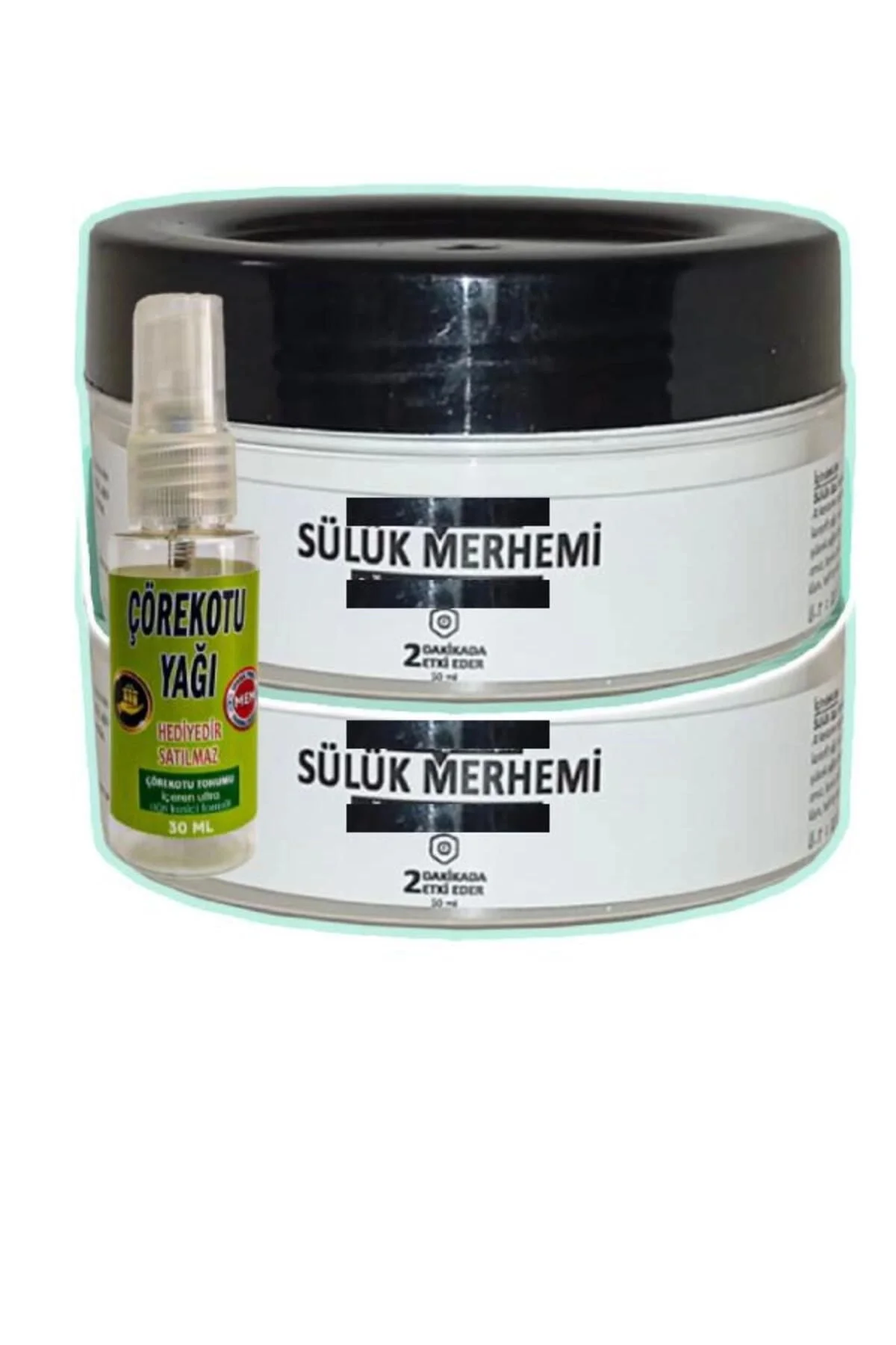 Sülük Merhemi Bakım Kremi 2x50 ml+30 ml Çörek Otu Yağlı - Cilt Bakım Kremi Fiyatı, Yorumları ve Özellikleri