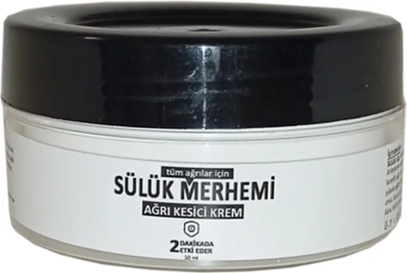 Sülük Merhemi – Tüm Vücut Ağrılarına Doğal Çözüm 50 ml