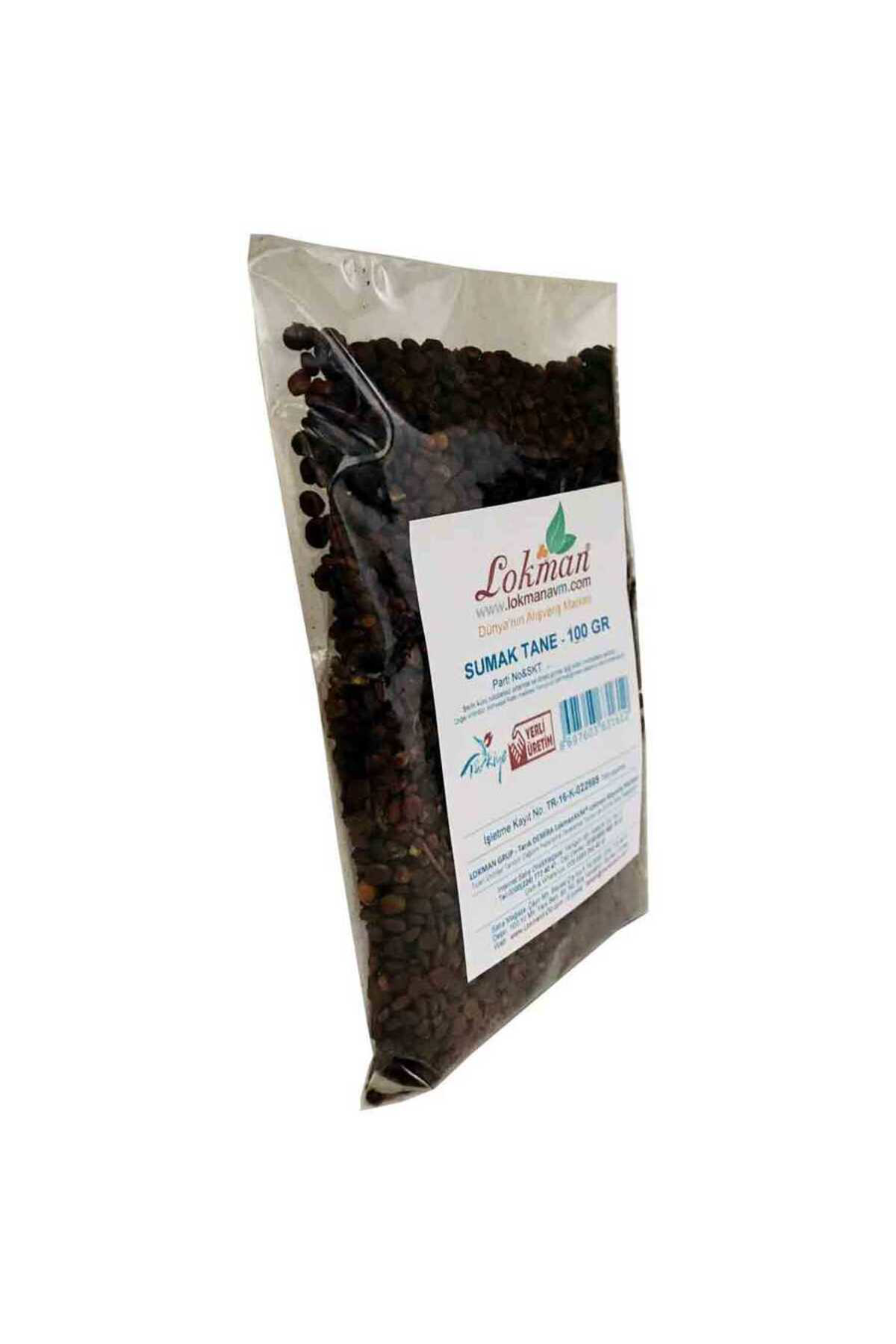 Byr Sumak Tane Doğal 100 Gr Paket