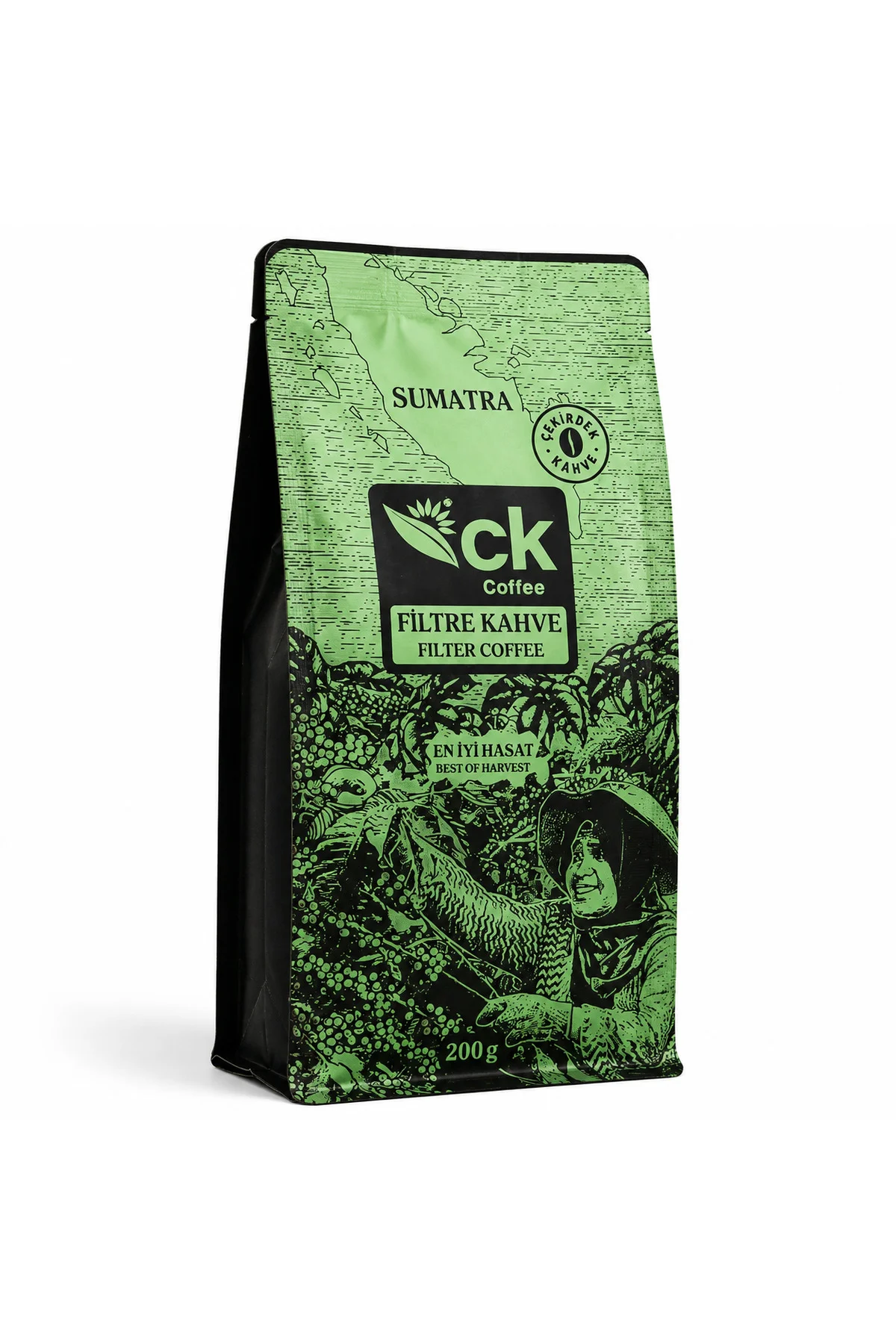 Sumatra Öğütülmüş Filtre Kahve 200 g Sumatra Öğütülmüş Filtre Kahve 200 g