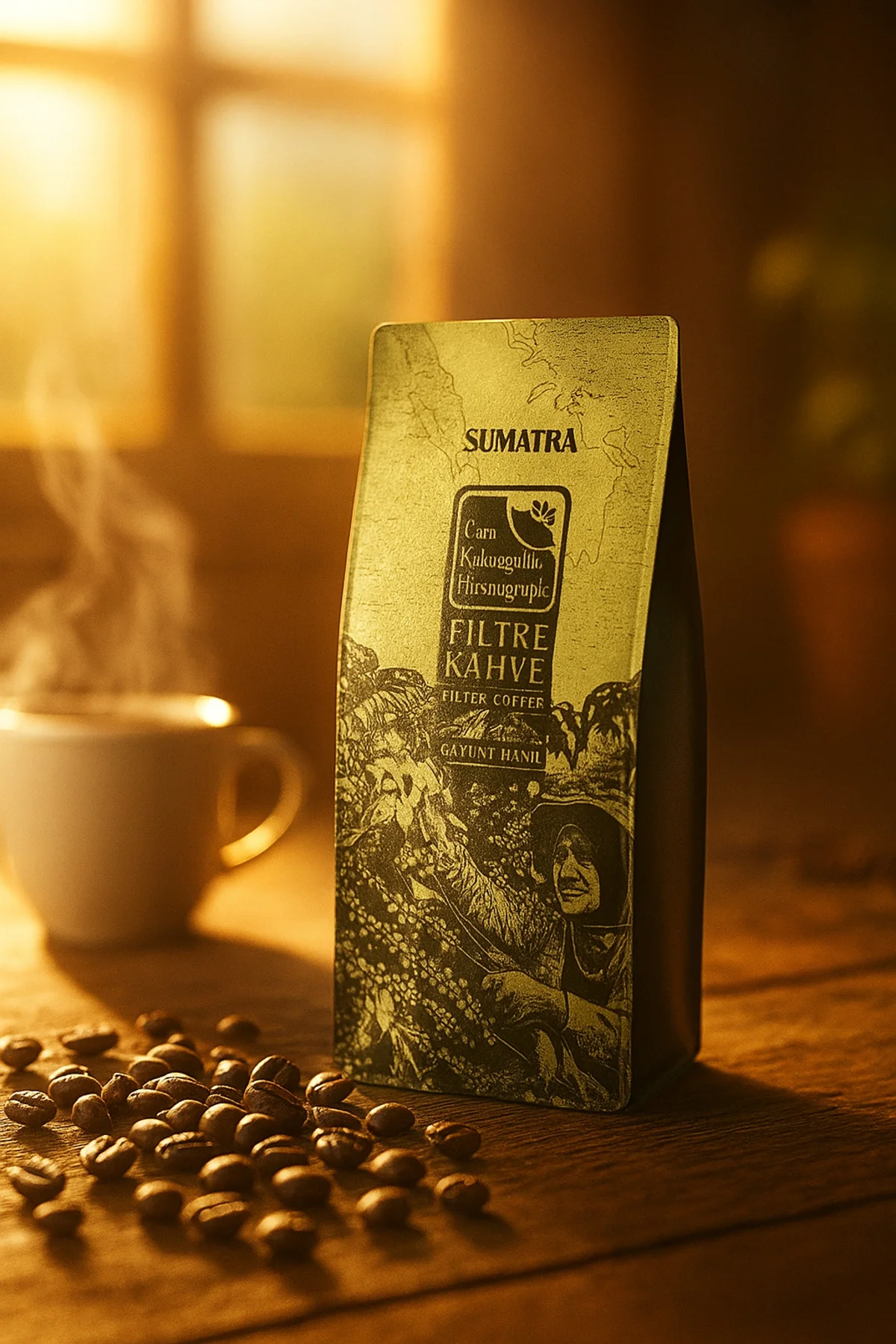 Sumatra Öğütülmüş Filtre Kahve 200 g Sumatra Öğütülmüş Filtre Kahve 200 g - Görsel 2