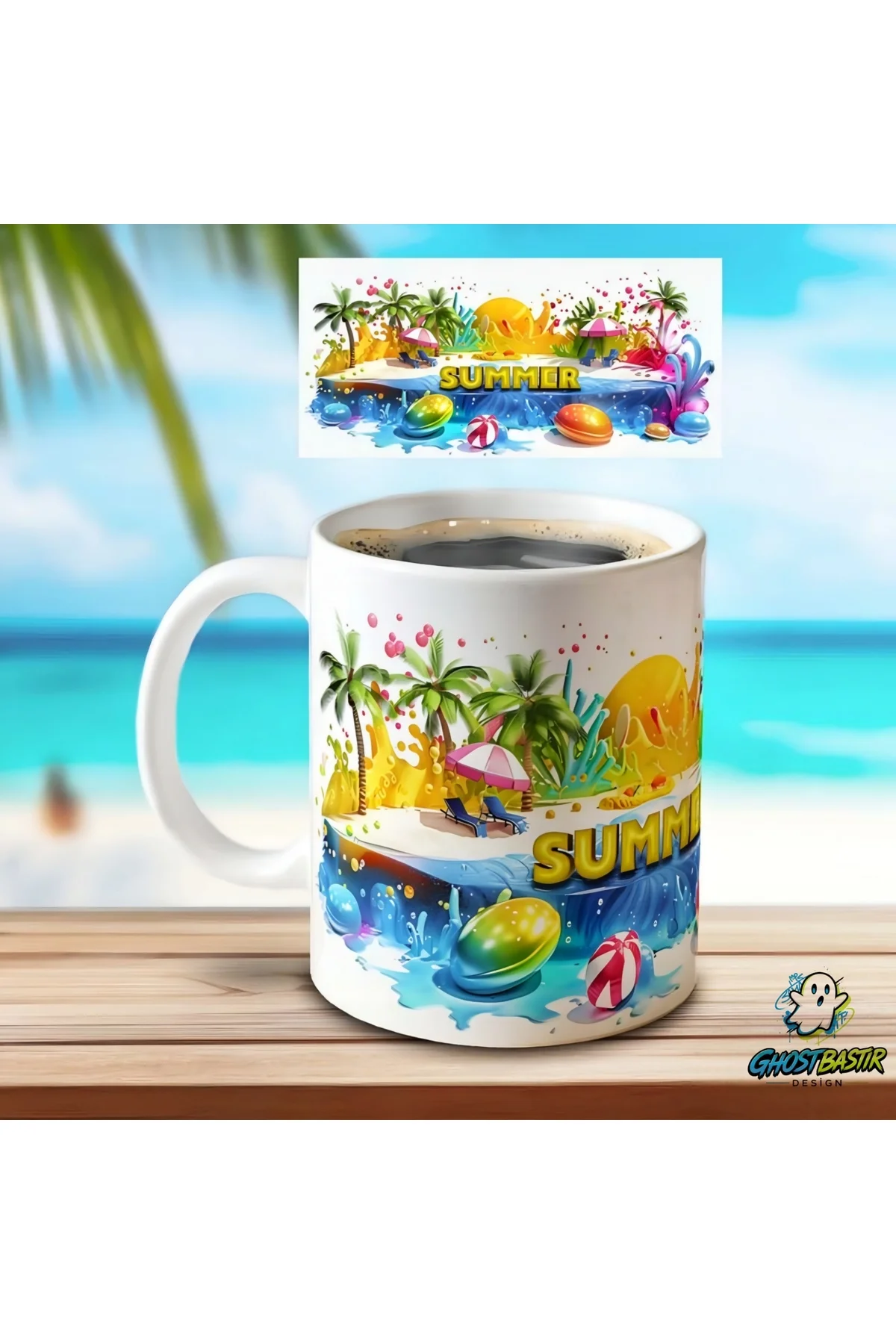 Summer Kupa Bardak | Tek Adet K0695