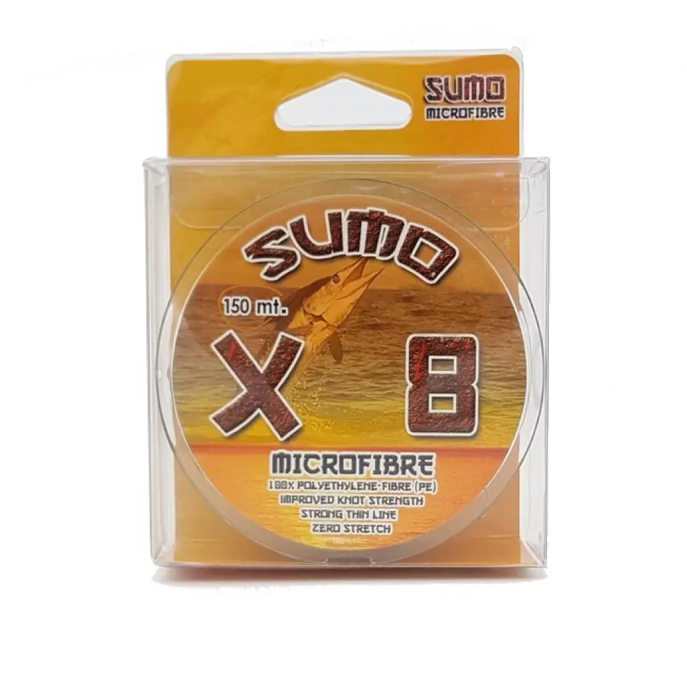 SUMO X8 150m 8 Kat Örgü İp Misina %100 PE Olta Misinası