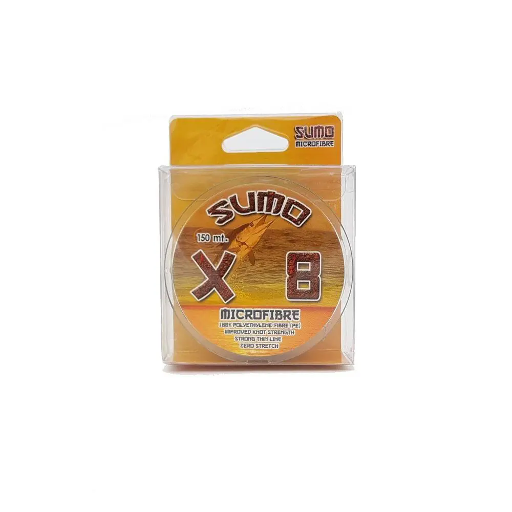 SUMO X8 150m 8 Kat Örgü İp Misina %100 PE Olta Misinası