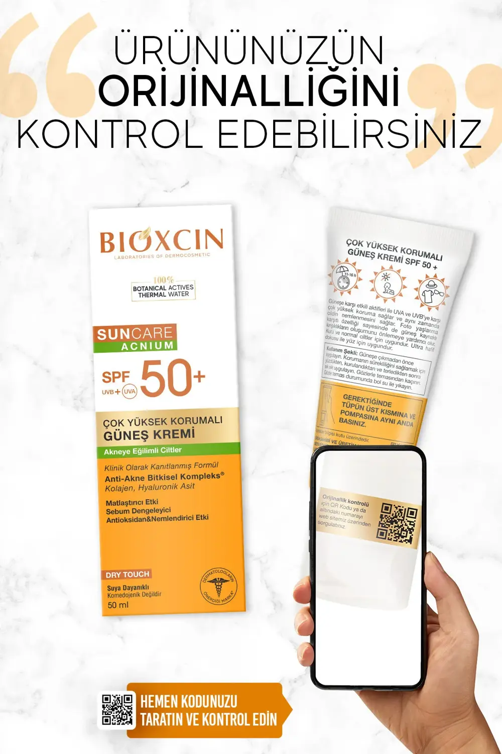 Sun Care Akneye Eğilimli Ciltler Için Güneş Kremi 50 Spf 50 Ml -