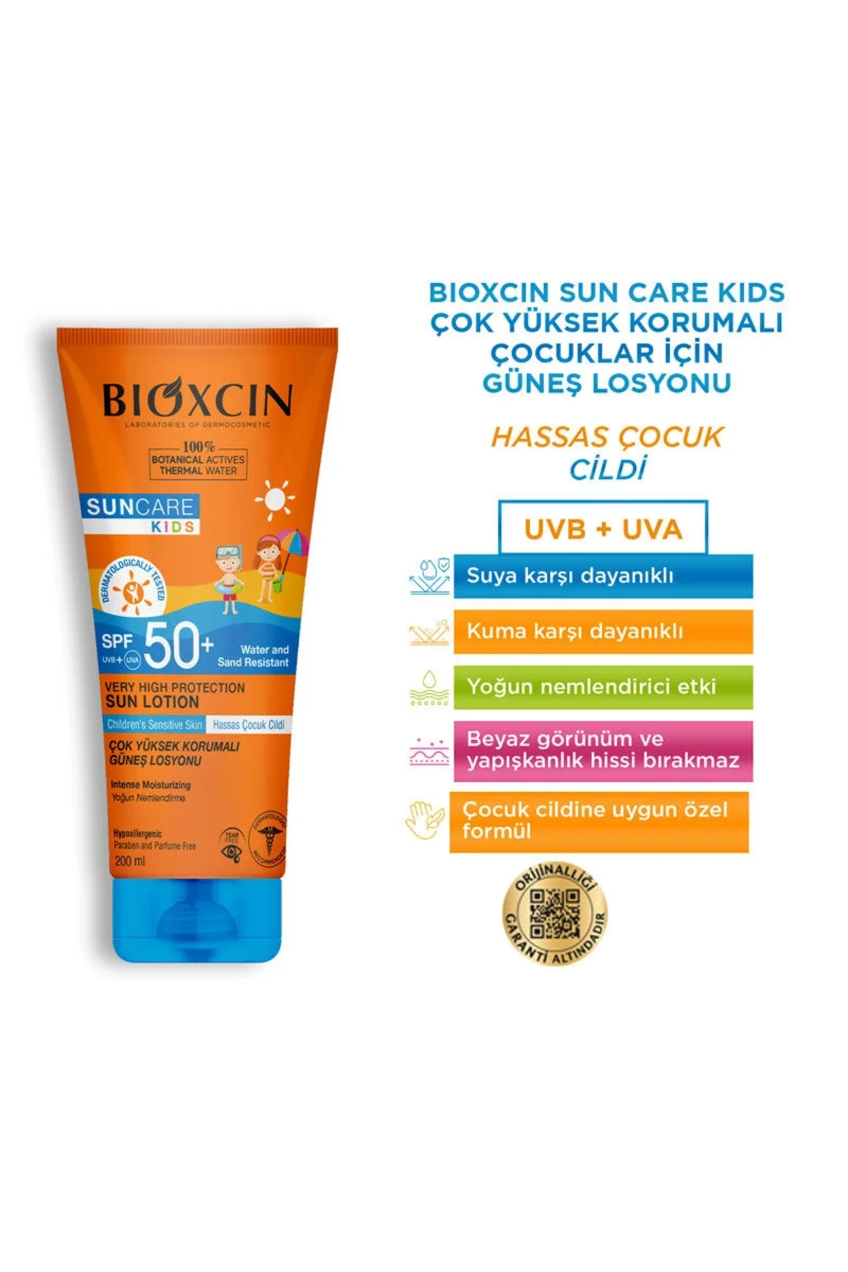 Sun Care Çok Çok Yüksek Korumalı Çocuk Güneş Losyonu 50 Spf - % 1