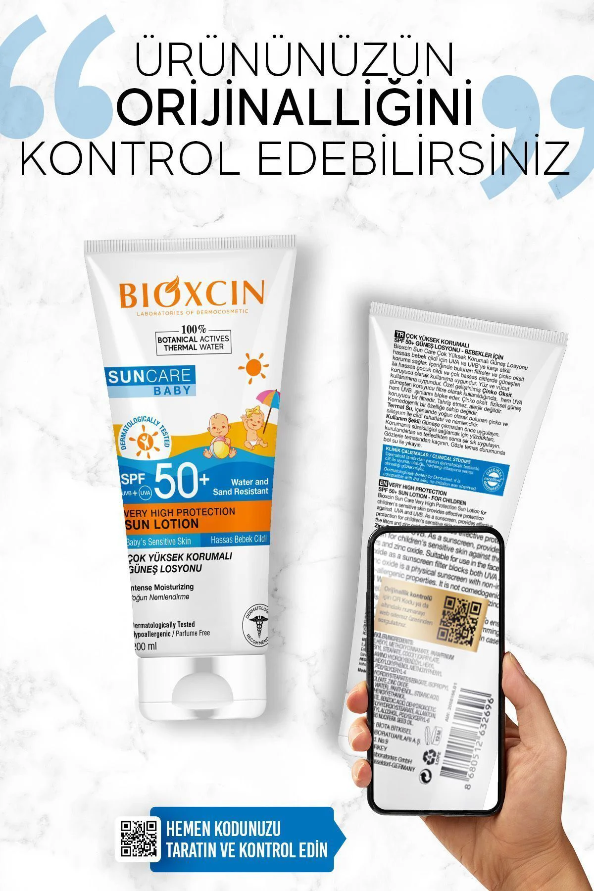 Sun Care Hassas Ciltler Için Çok Yüksek Korumalı Mineral Güneş Kr