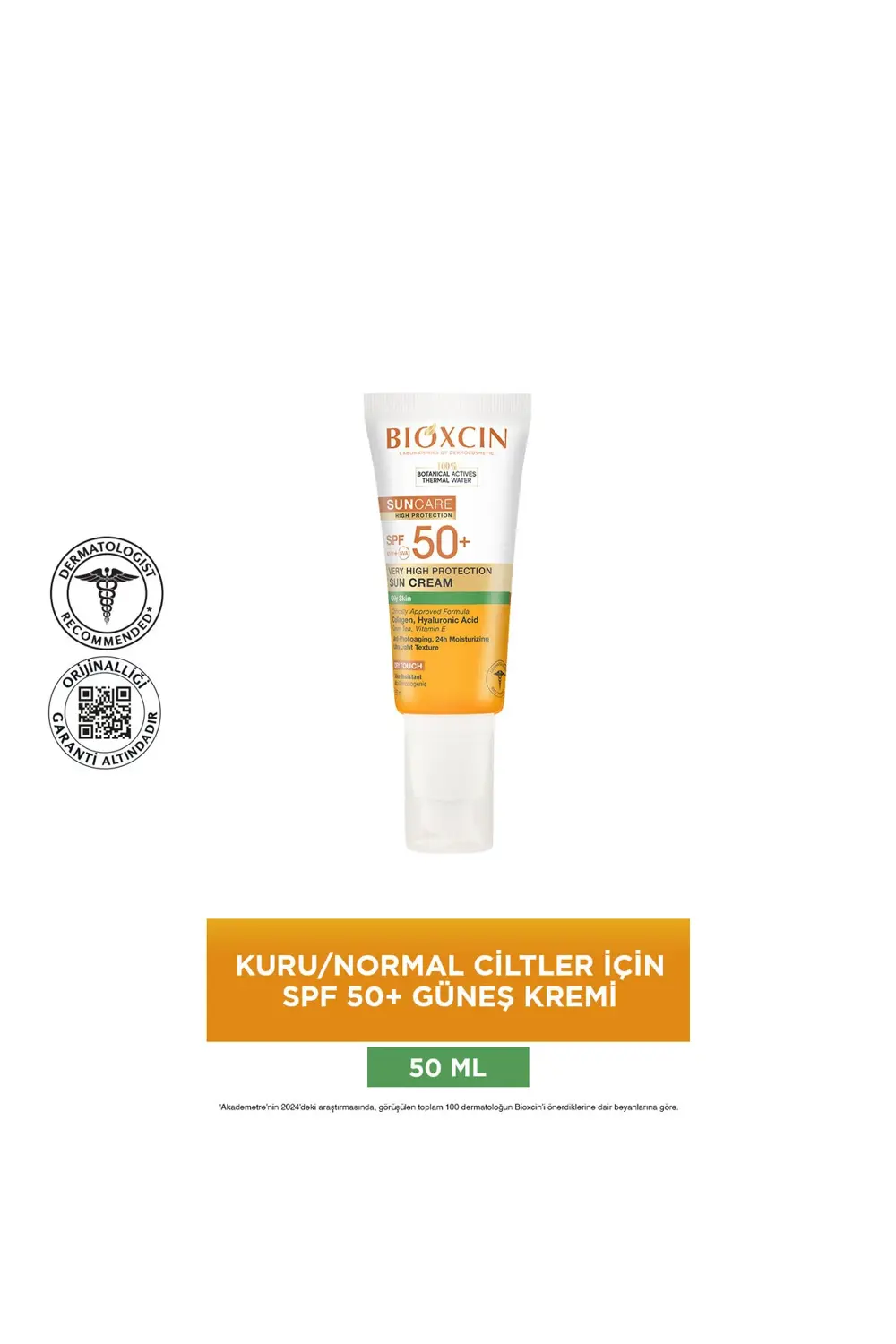 Sun Care Spf 50 Çok Yüksek Korumalı Güneş Kremi 50 ml Karma Yağlı
