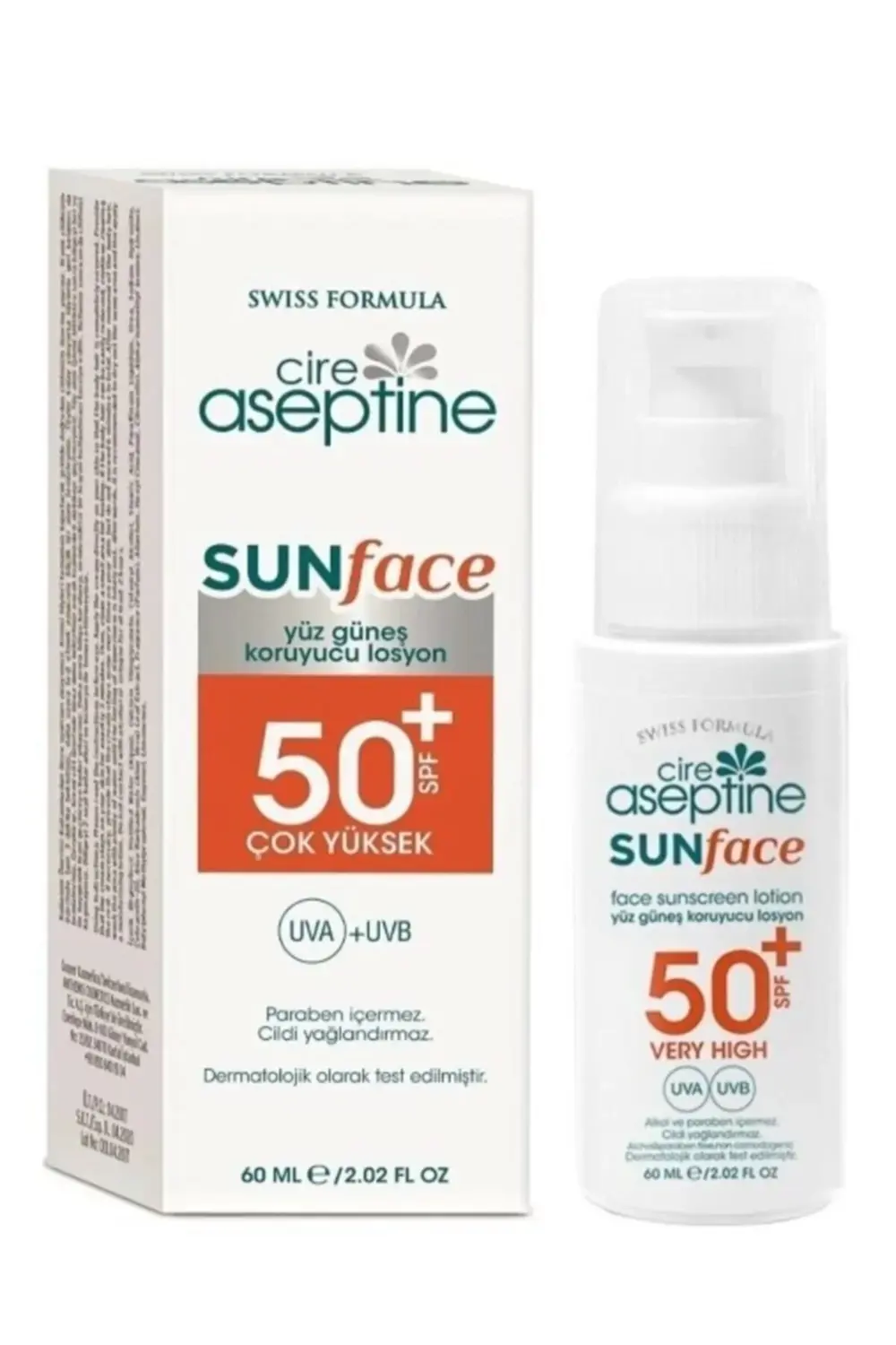 Sun Face Yüz Güneş Koruyucu Losyon 60ml