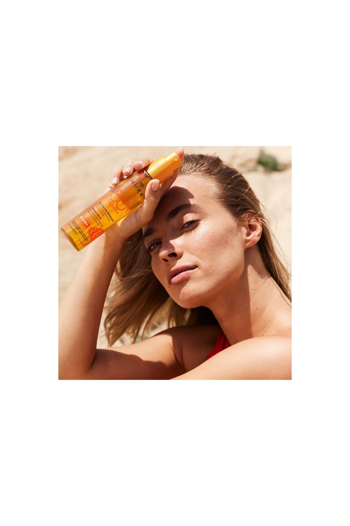 Sun Huile Solaire Bronzlaştırıcı Yüz ve Vücut Yağı SPF50 150 ml 3264680032608 - Görsel 4