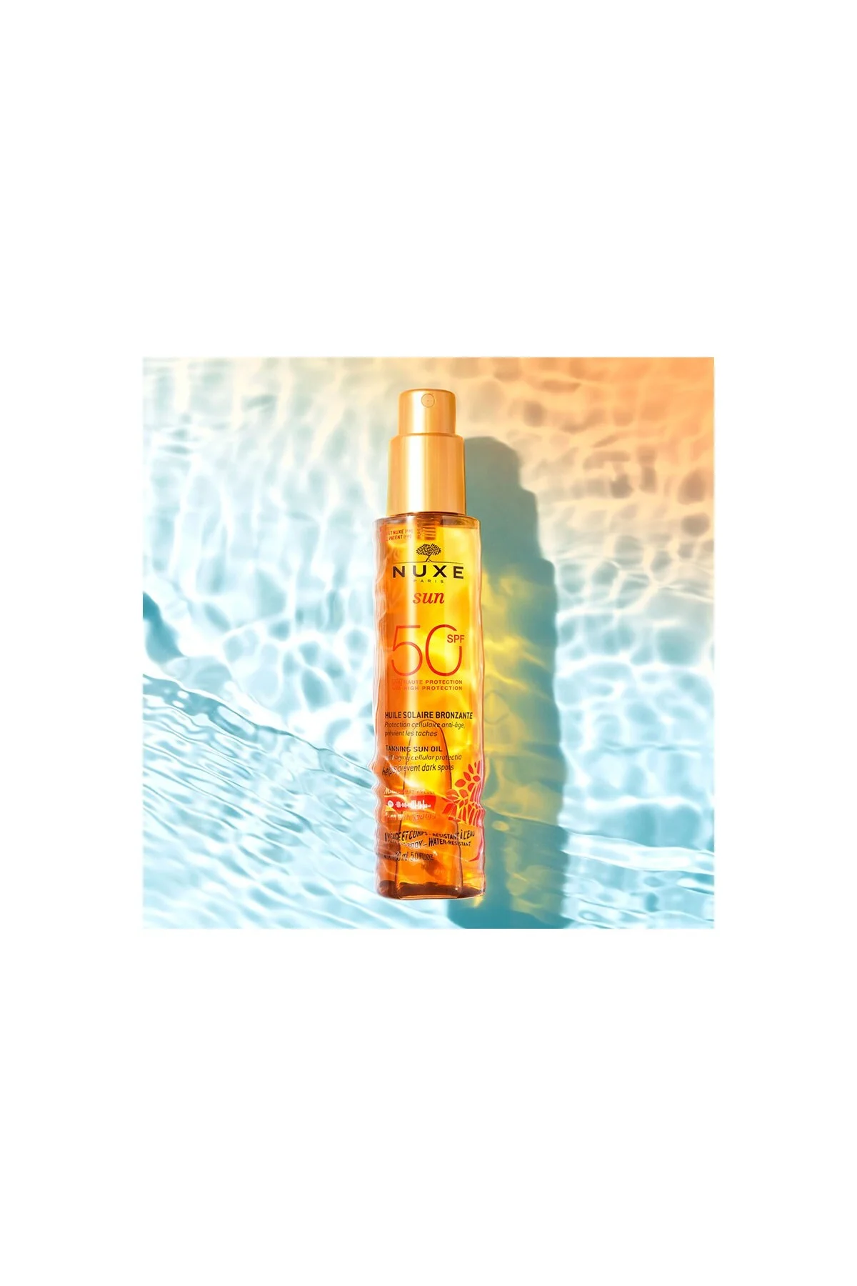 Sun Huile Solaire Bronzlaştırıcı Yüz ve Vücut Yağı SPF50 150 ml 3264680032608 - Görsel 3