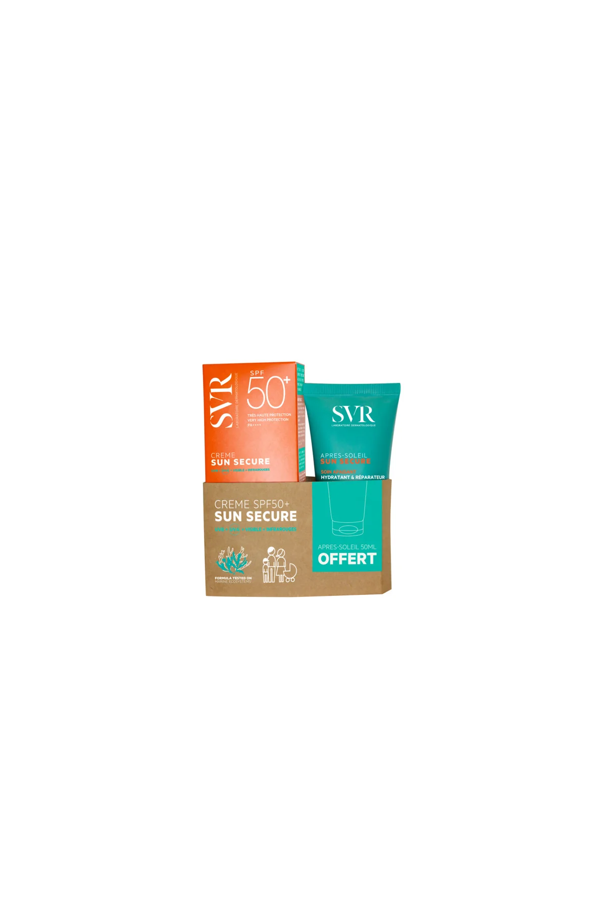 Sun Secure Creme SPF50+50ml+Apres-Soleil 50 ml