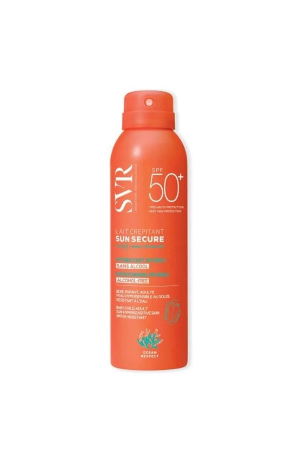 Sun Secure Lait Crepitant Spf50 200 ml