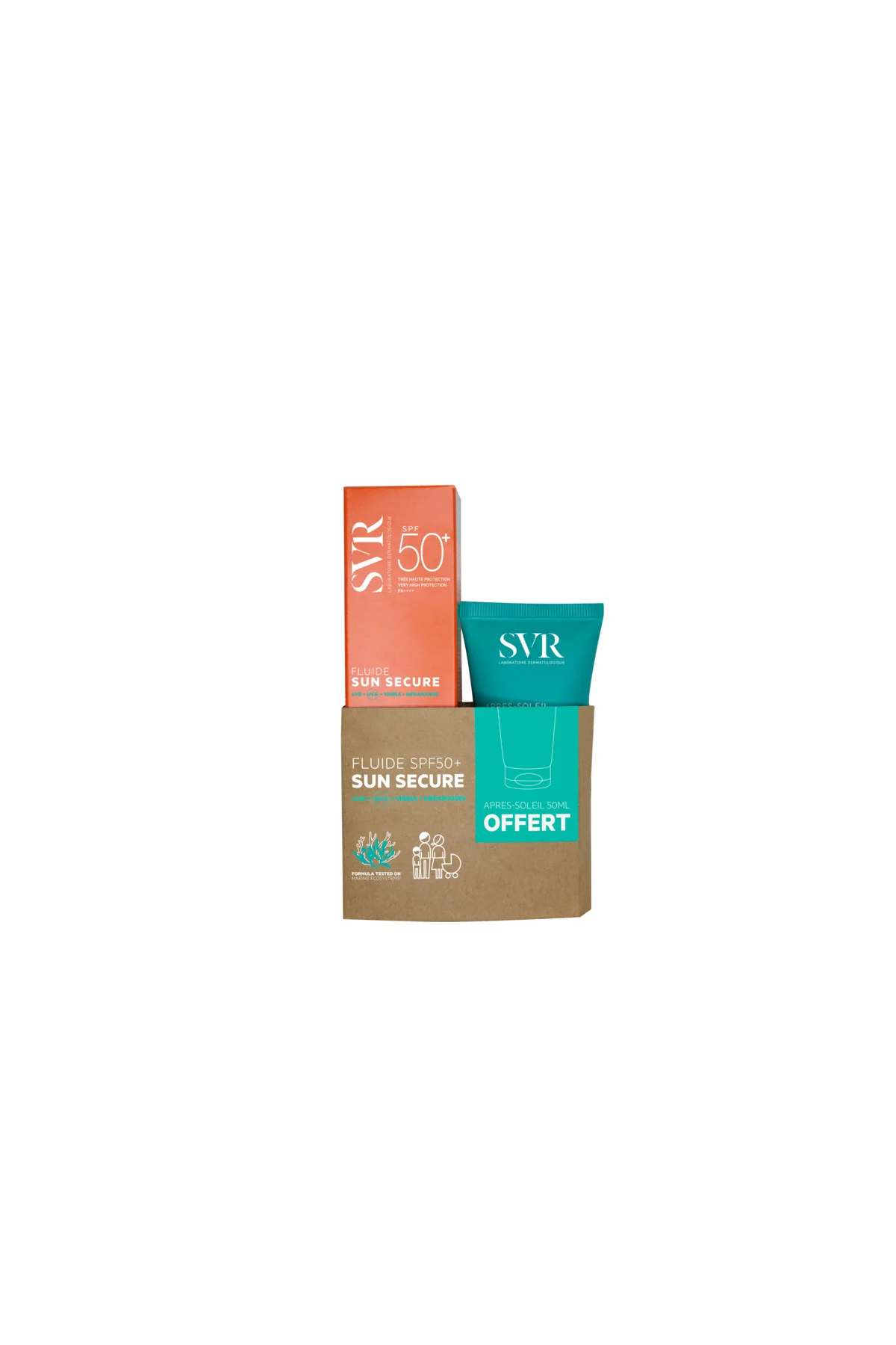 Sun Secure Lot Fluıde+50 ml+Apres-Soleil 50 ml