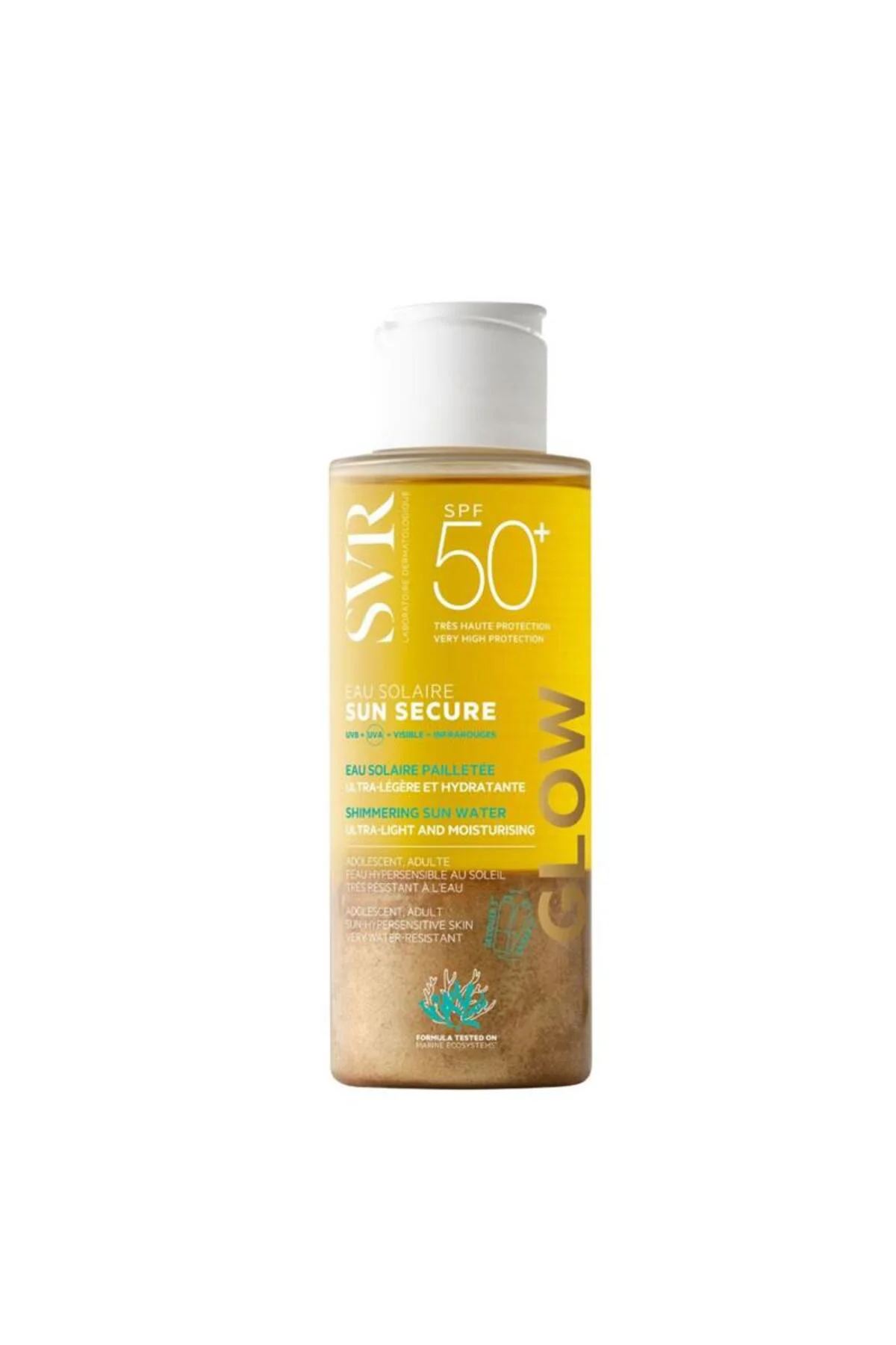 Sun Secure Spf 50 Eau Solaire Glow 100 ml