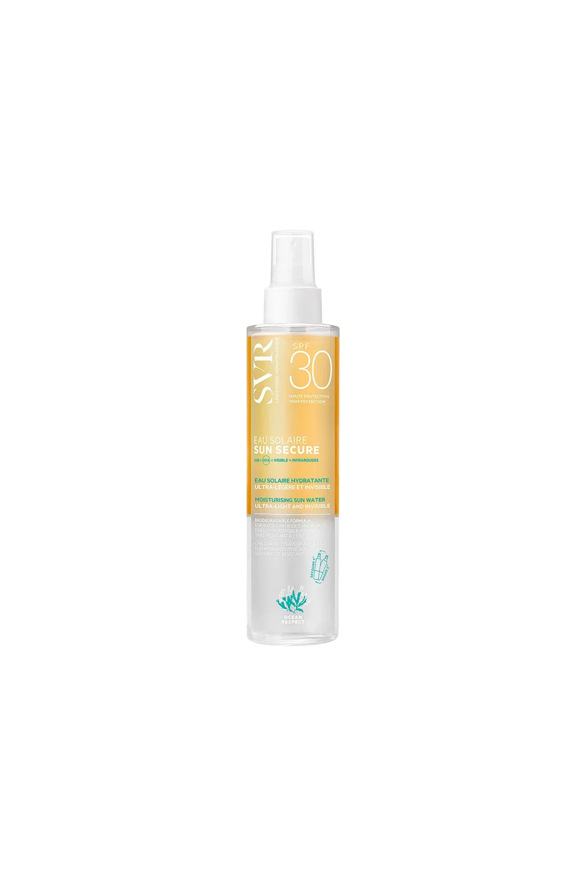 Sun Secure Yüz ve Vücut Güneş Koruması Ferahlatıcı Nemlendirici Su SPF30 200ml - Görsel 5