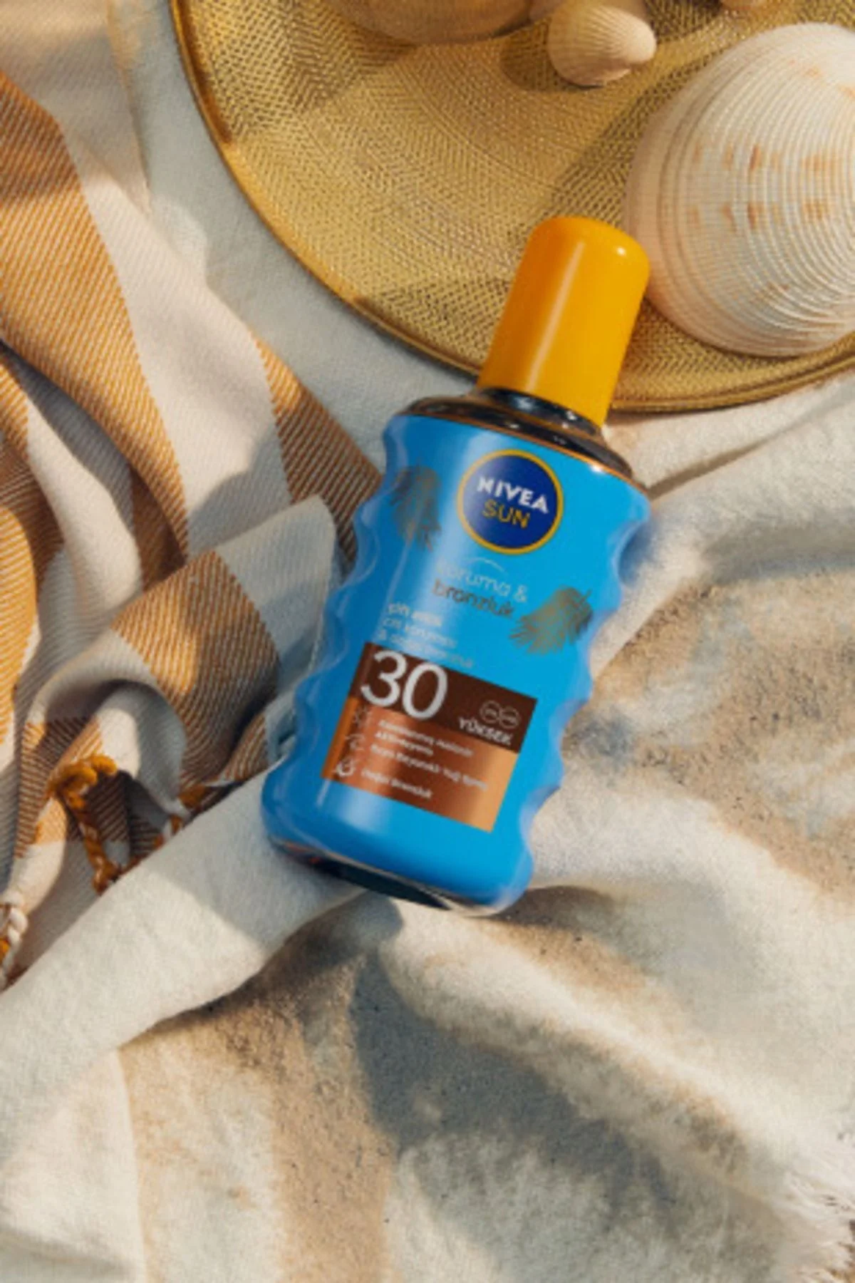 Sun SPF30 Koruma & Bronzluk Güneş Yağı 200 ml Sprey,Yüksek Güneş Koruyucu ve Doğal Bronzlaştırıcı Sun SPF30 Koruma & Bronzluk Güneş Yağı 200 ml Sprey,Yüksek Güneş Koruyucu ve Doğal Bronzlaştırıcı - Görsel 3
