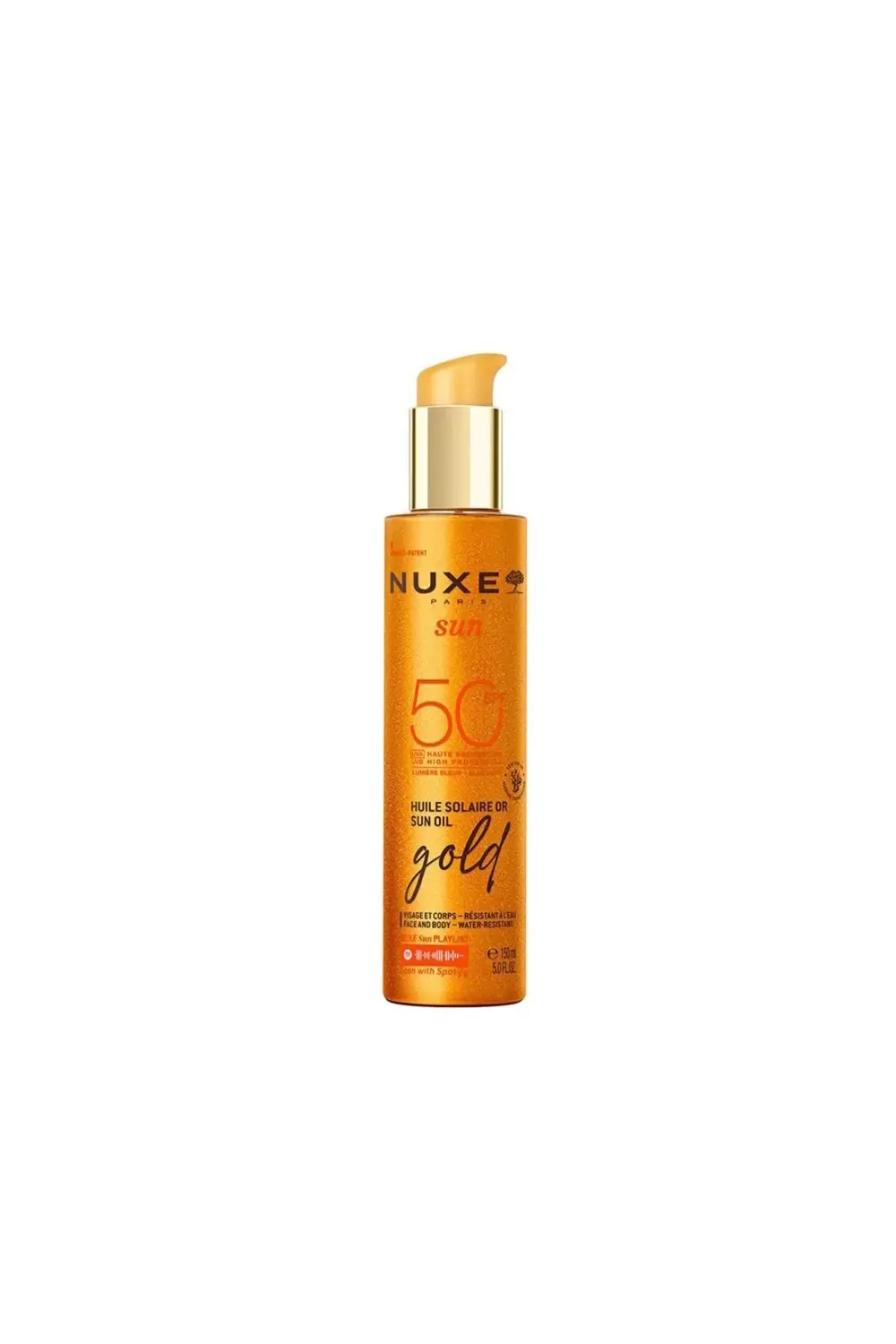 Sun SPF50 Gold Altın Parıltılı Güneş Yağı 150 ml 3264680042003