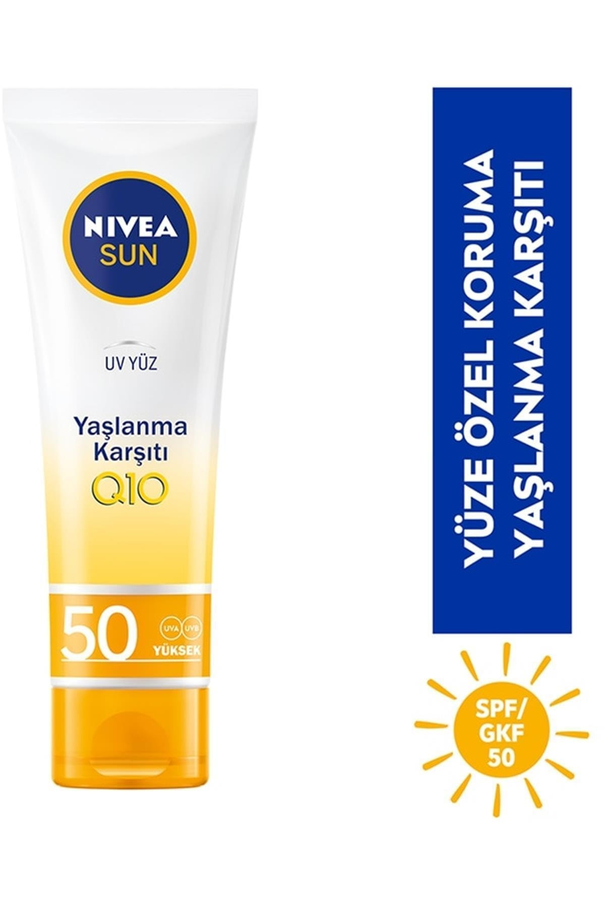 Nivea Sun Uv Yaşlanma & Leke Karşıtı Güneş Kremi 50Gkf 50 Ml