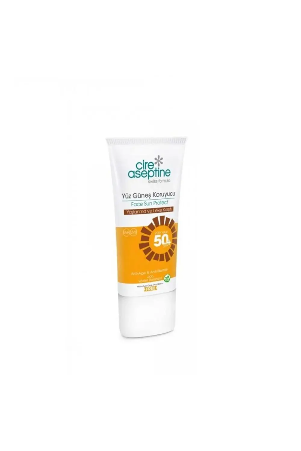Sun Yüz Güneş Koruyucu Spf50+ Yaşlanma ve Leke Karşıtı 50 ml