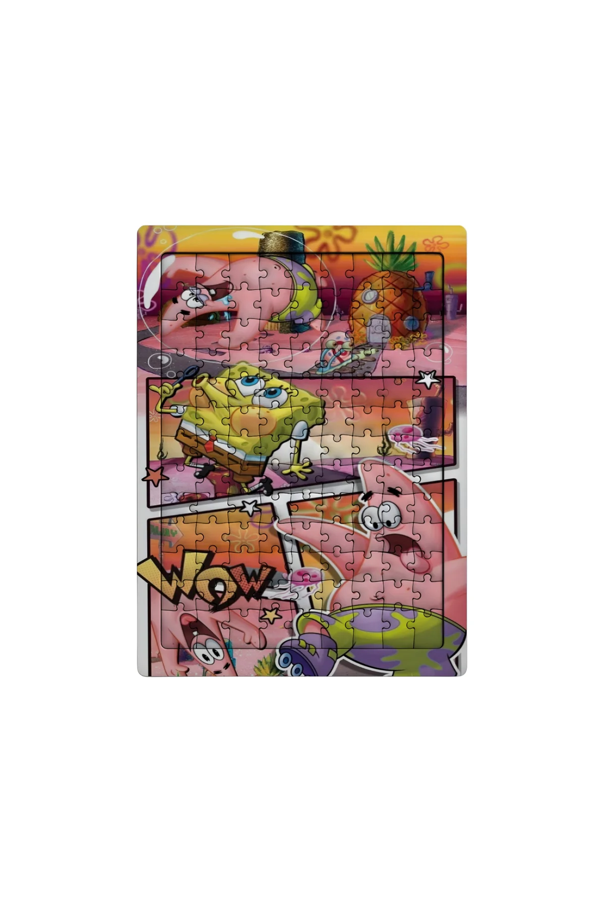 Sünger Bob 99 Parça Ayaklı Puzzle – Dekoratif Çocuk Yapbozu 034