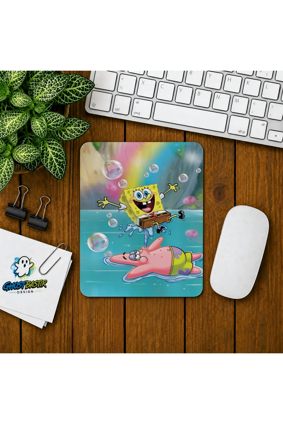 Sünger Bob Baskılı Oyuncu Mousepad 0292