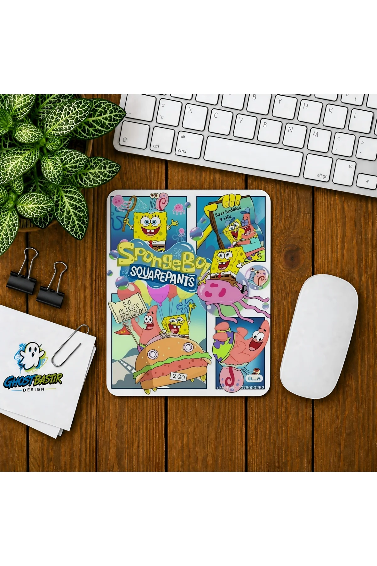 Sünger Bob Baskılı Oyuncu Mousepad 0294