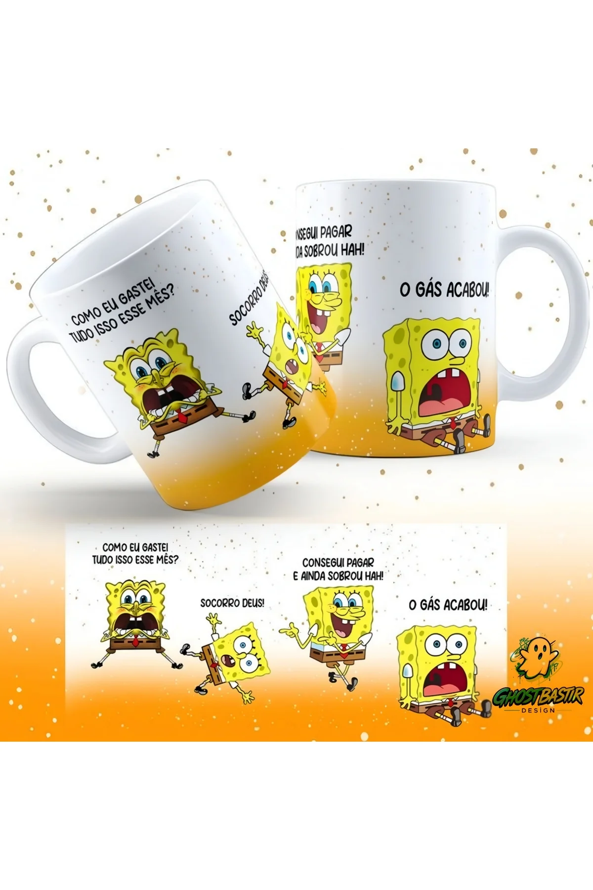 Sünger Bob Kupa Bardak | Tek Adet K0700