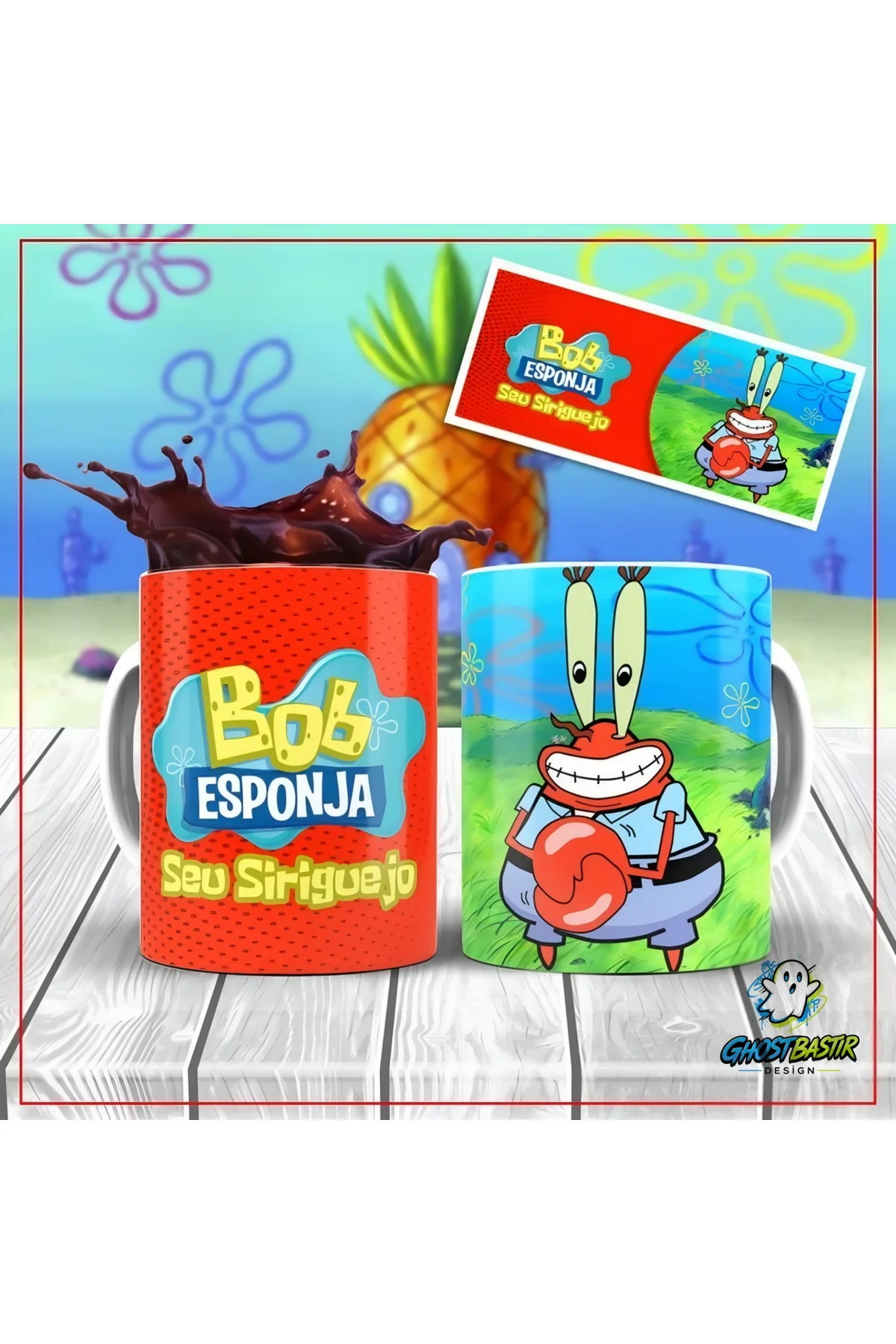 Sünger Bob Kupa Bardak | Tek Adet K0423
