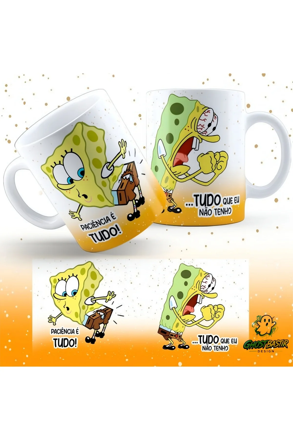 Sünger Bob Kupa Bardak | Tek Adet K0697