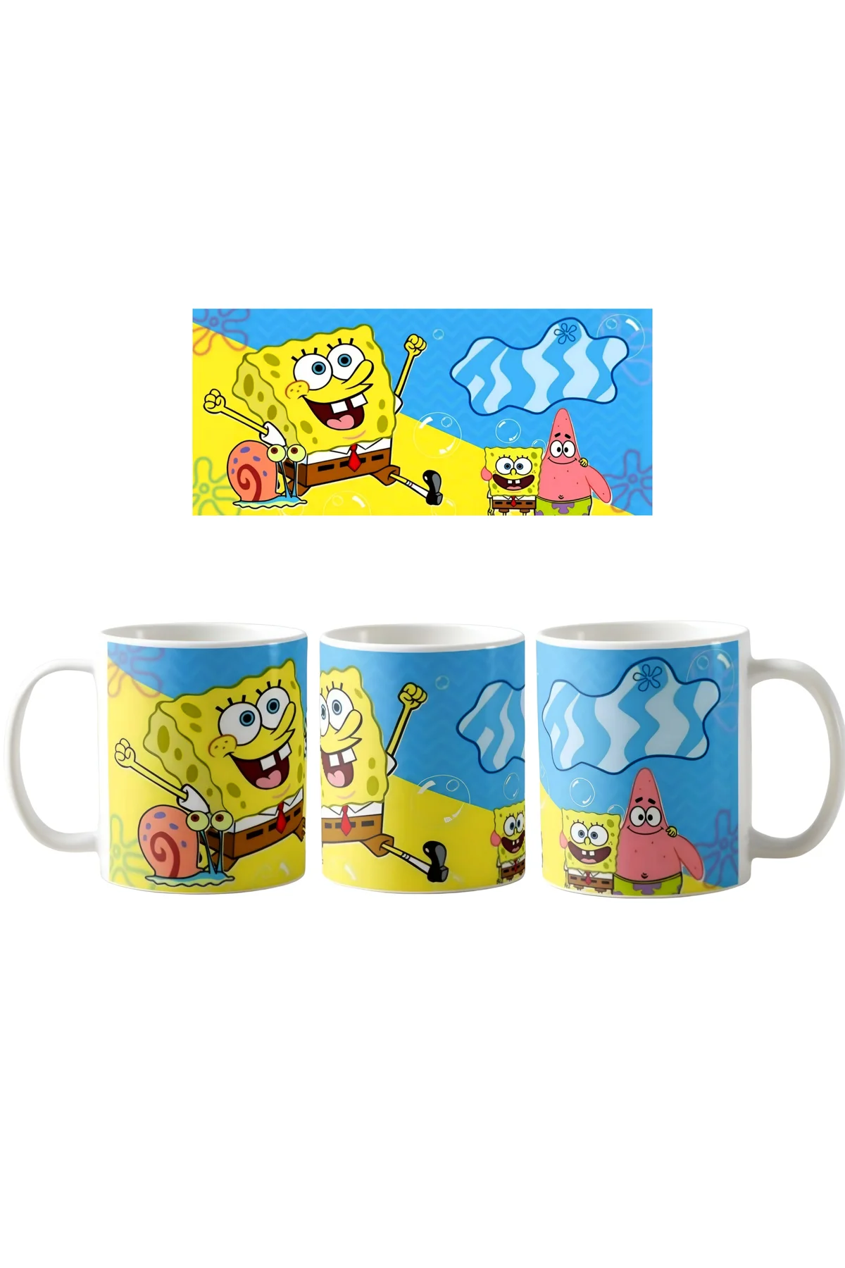 Sünger Bob Kupa Bardak | Tek Adet K0127
