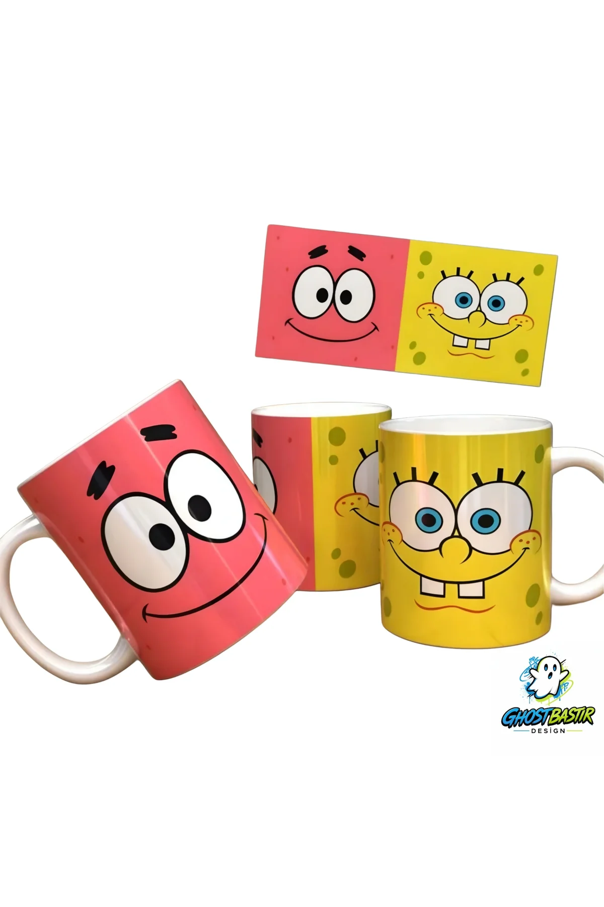 Sünger Bob Kupa Bardak | Tek Adet K0426