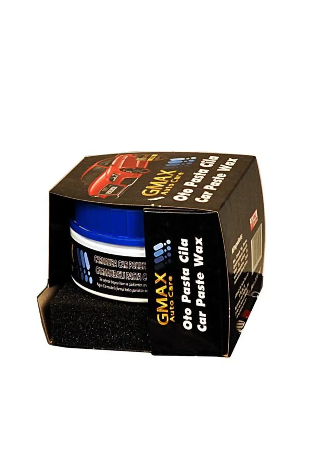 Süngerli Carnaubalı Pasta Cila Wax 270gr Mavi Kapak