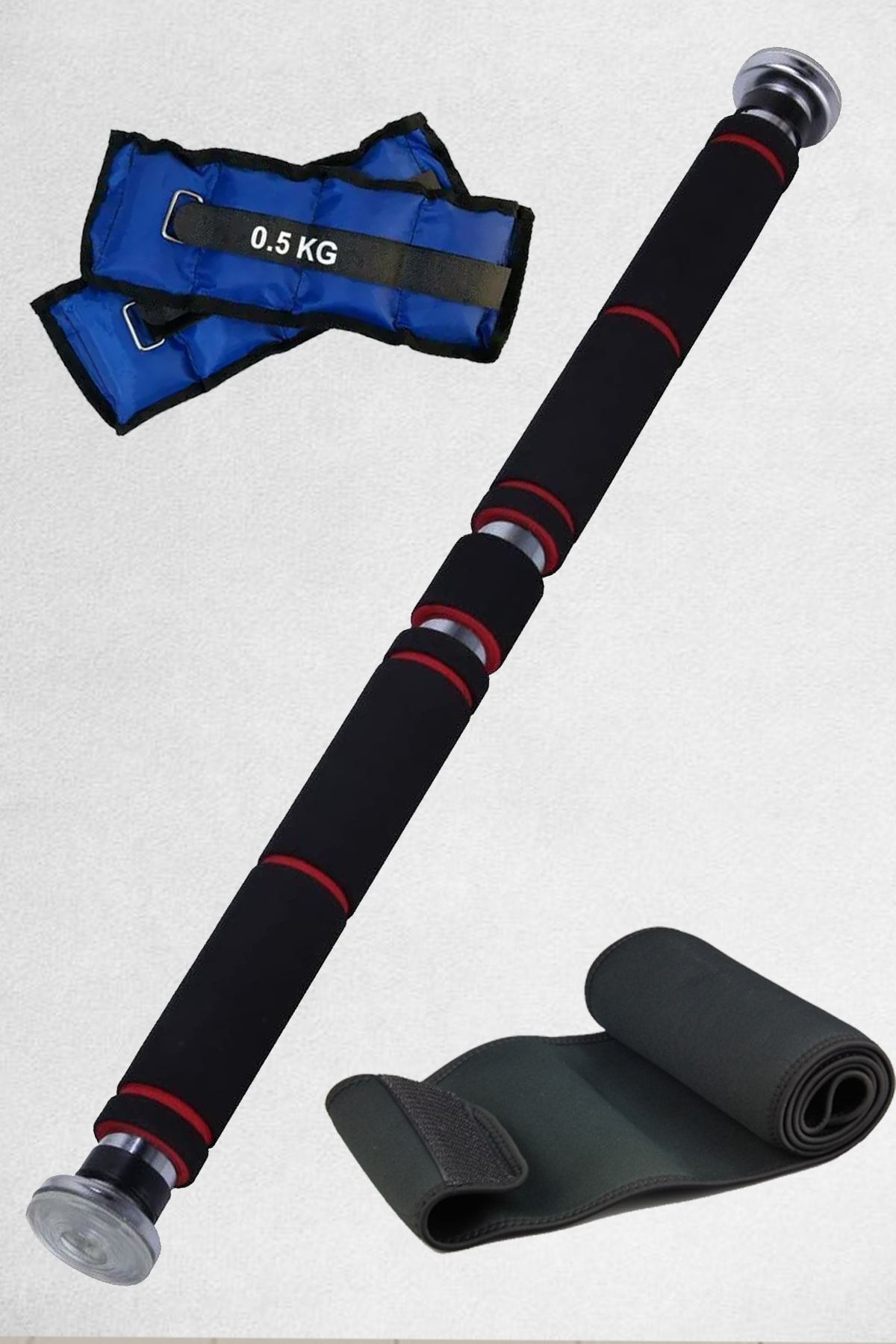 Jet Süngerli Kapı Barfiks Demiri Koridor Duvar Barfiksi Barfix Aleti,