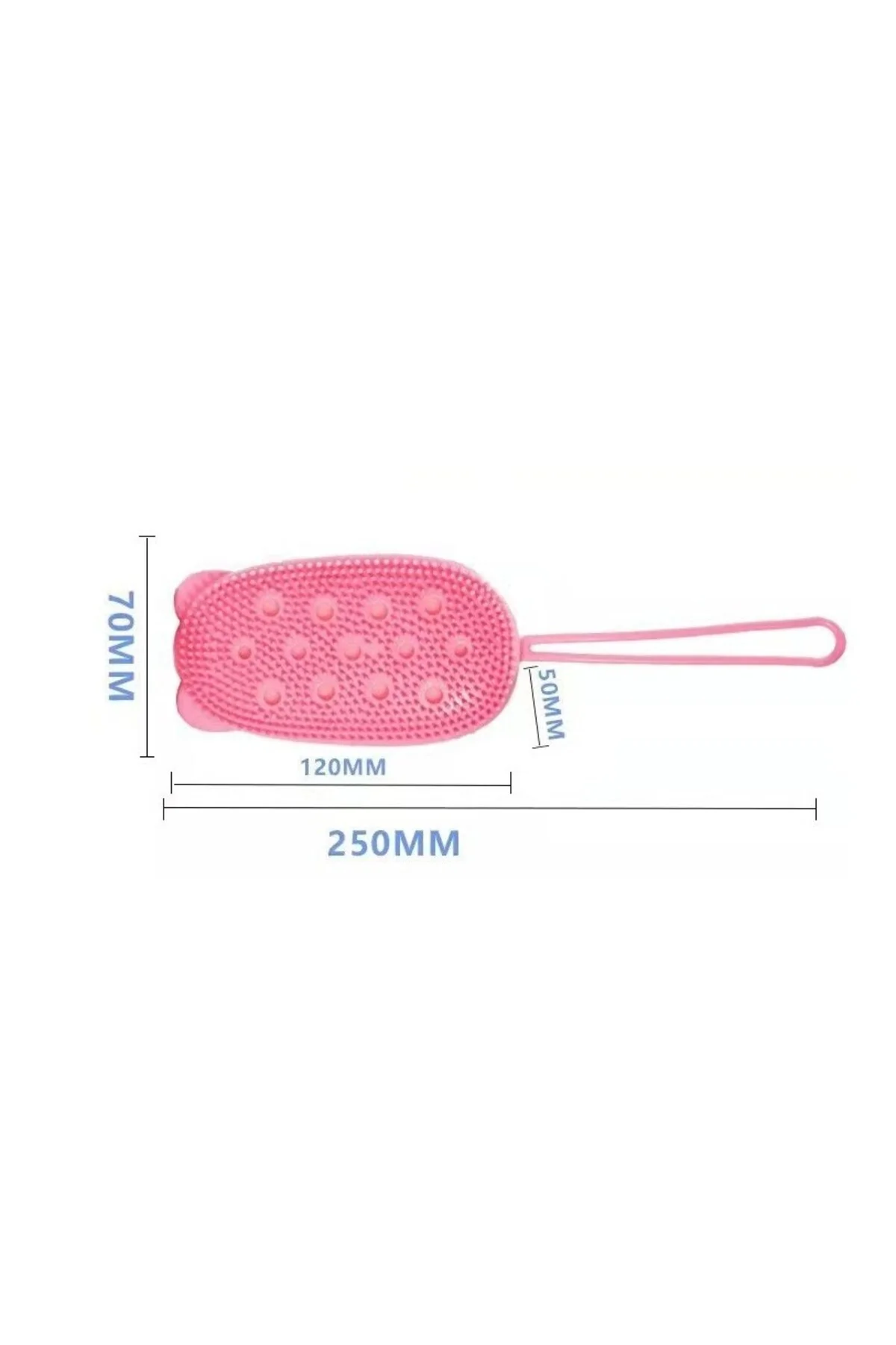 Süngerli Silikon Banyo Kesesi - Görsel 2