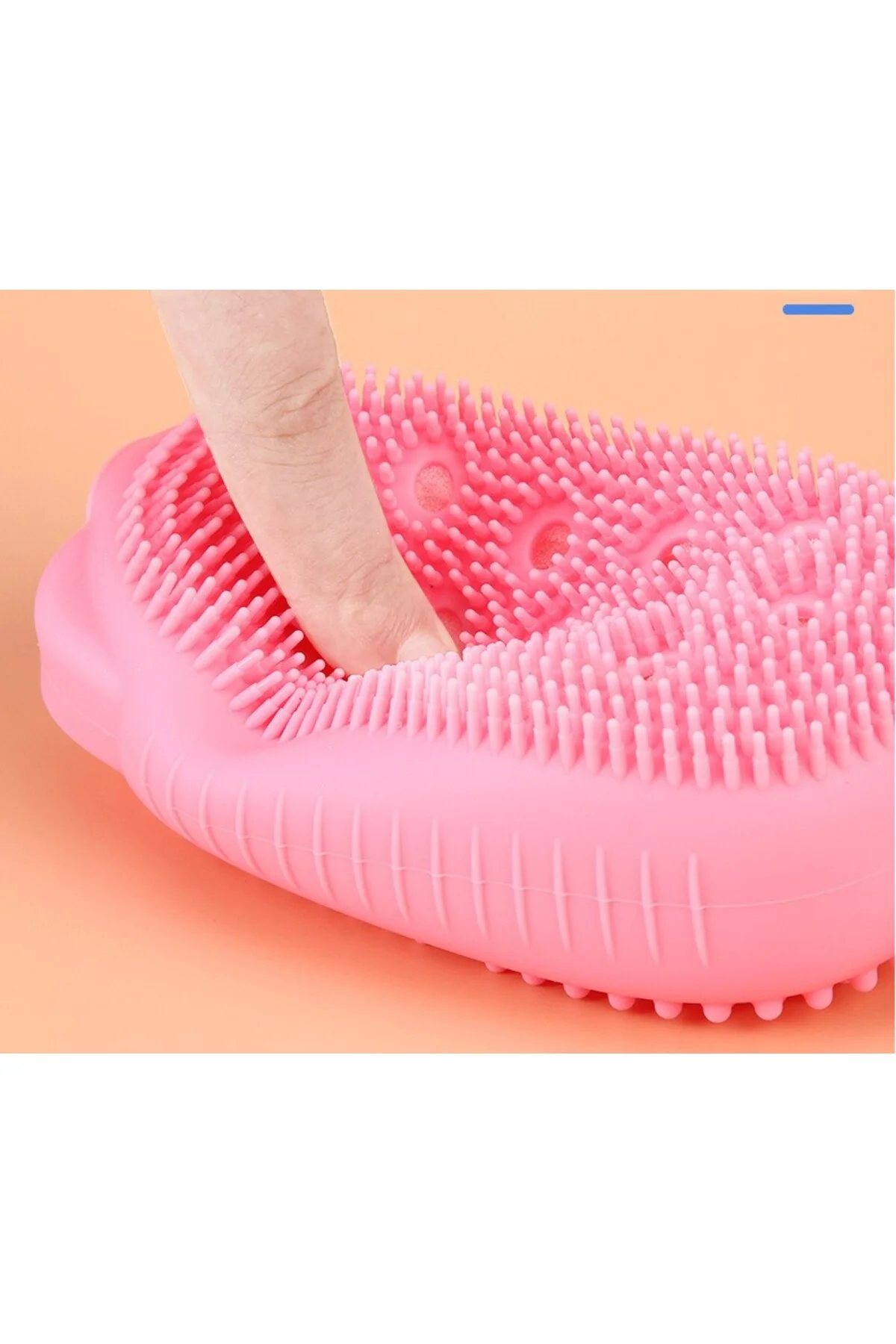 Süngerli Silikon Banyo Kesesi - Görsel 3