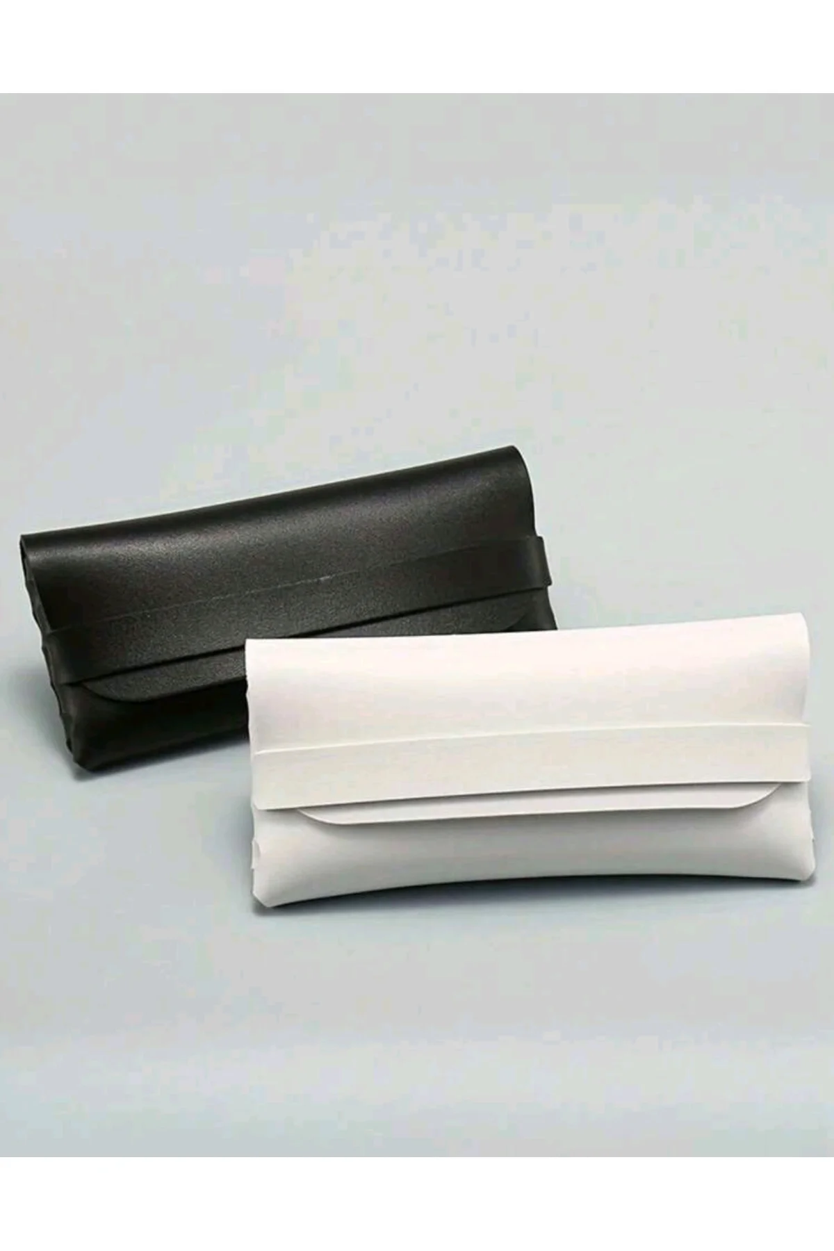 Suni Deri Gözlük Kılıfı (beyaz)