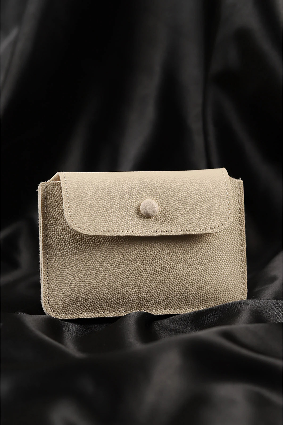 Monalisa Home Suni Deri Gri Kartlik Cüzdan