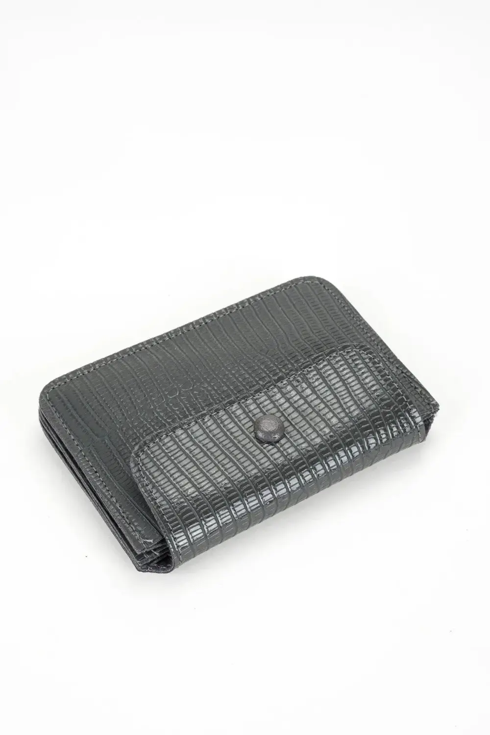 Suni Deri Gri Kartlık CÜZDAN