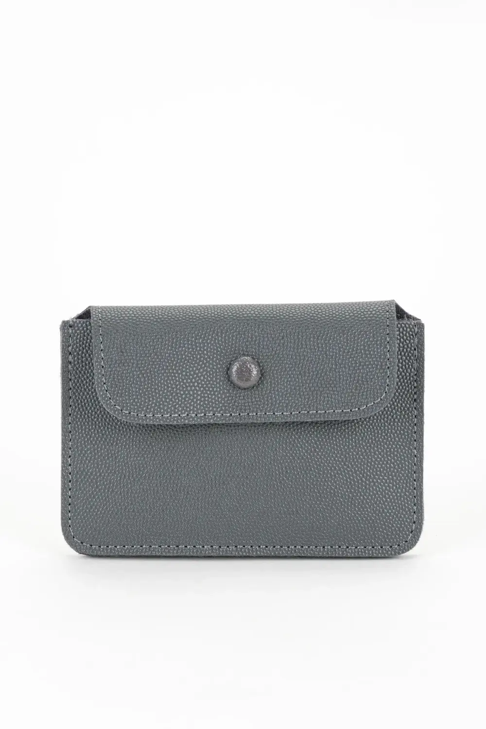 Suni Deri Gri Kartlık CÜZDAN