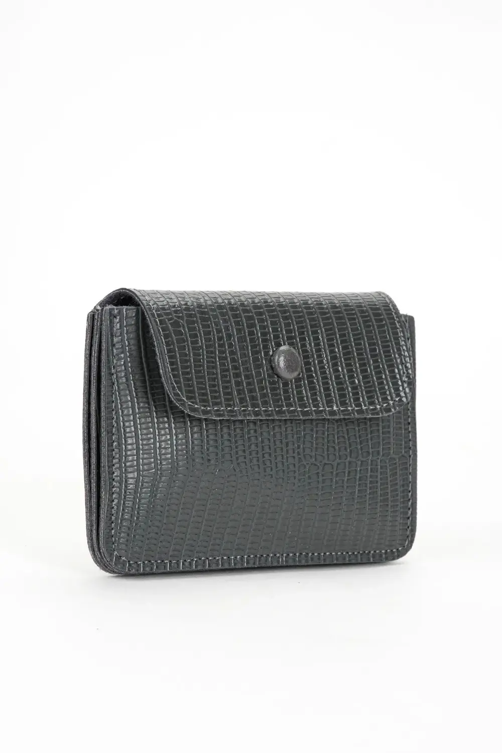 Suni Deri Gri Kartlık CÜZDAN