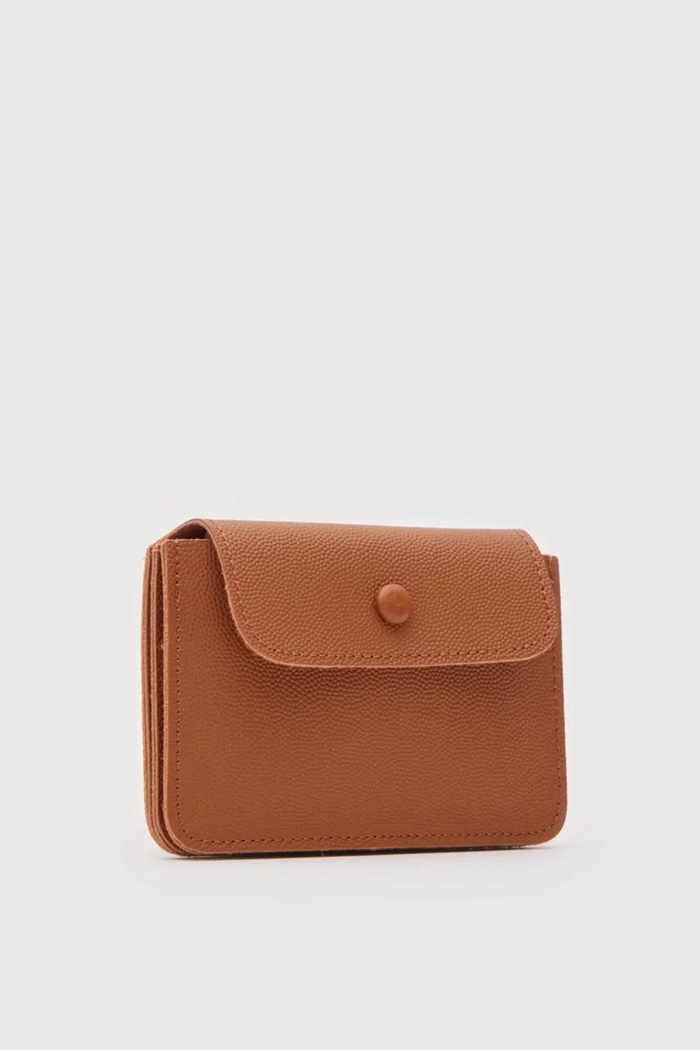 Suni Deri Kahverengi Kartlık CÜZDAN