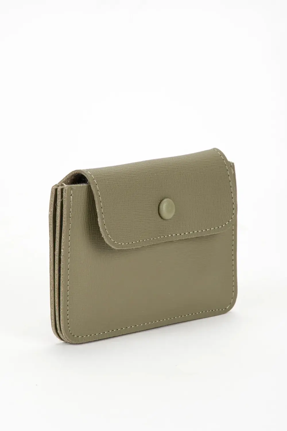 Suni Deri Kahverengi Kartlık CÜZDAN