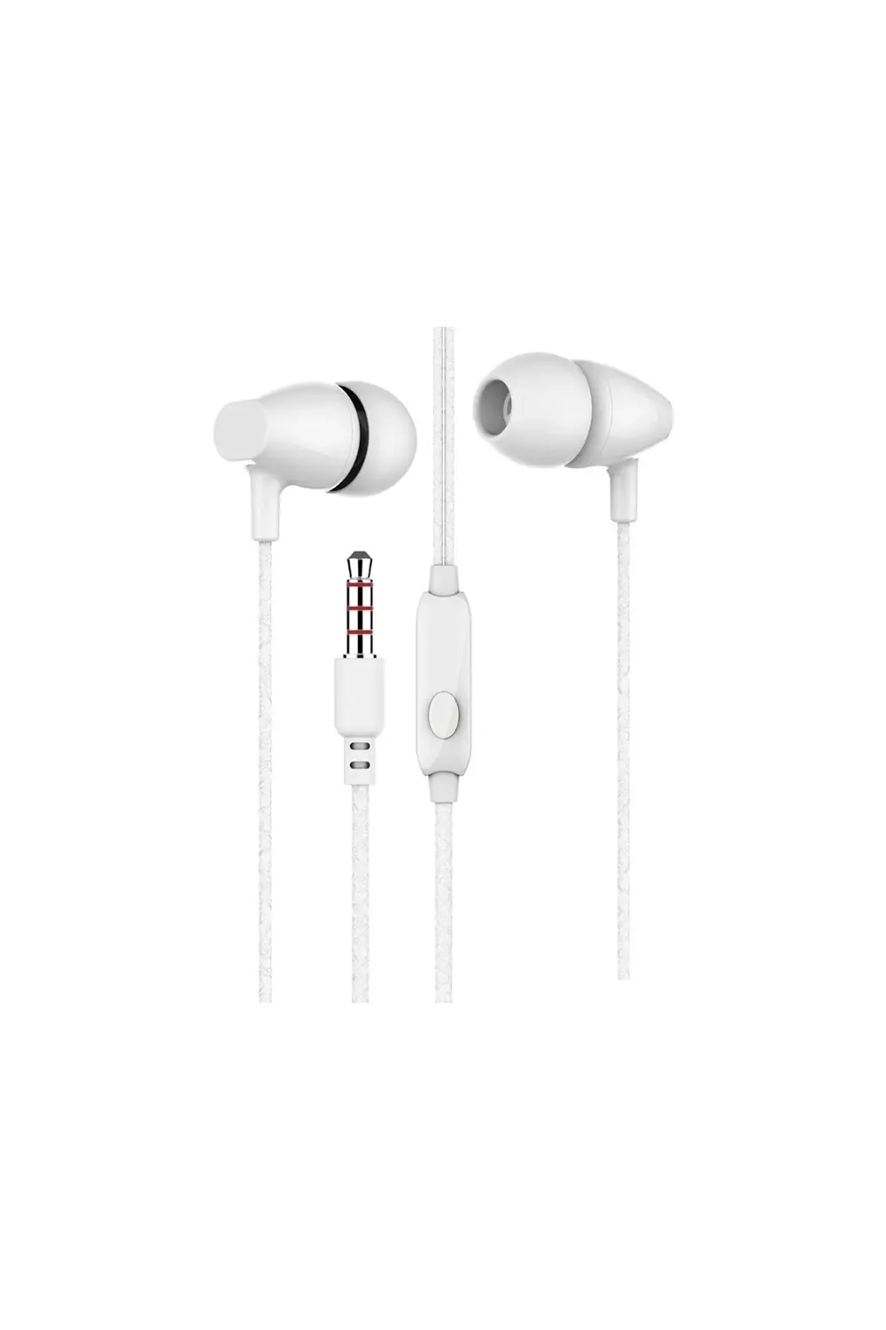 Sunix -08 Kulak Içi Mikrofonlu 3.5mm Jack Girişli Kulaklık -siyah