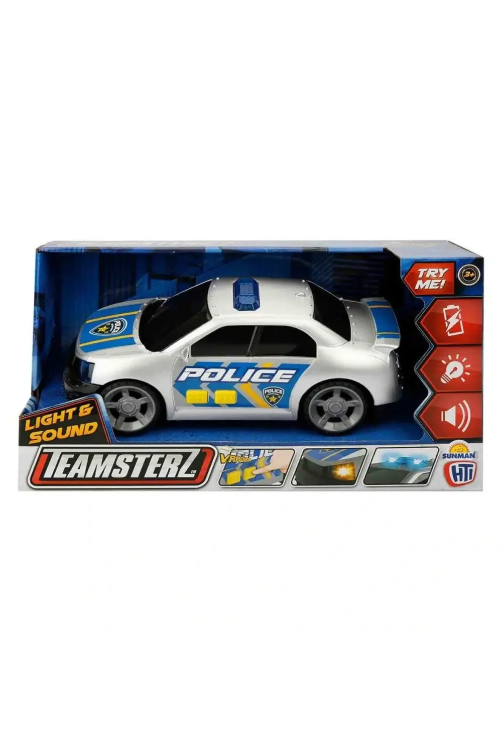 Sunman Teamsterz Sesli ve Işıklı Polis Arabası