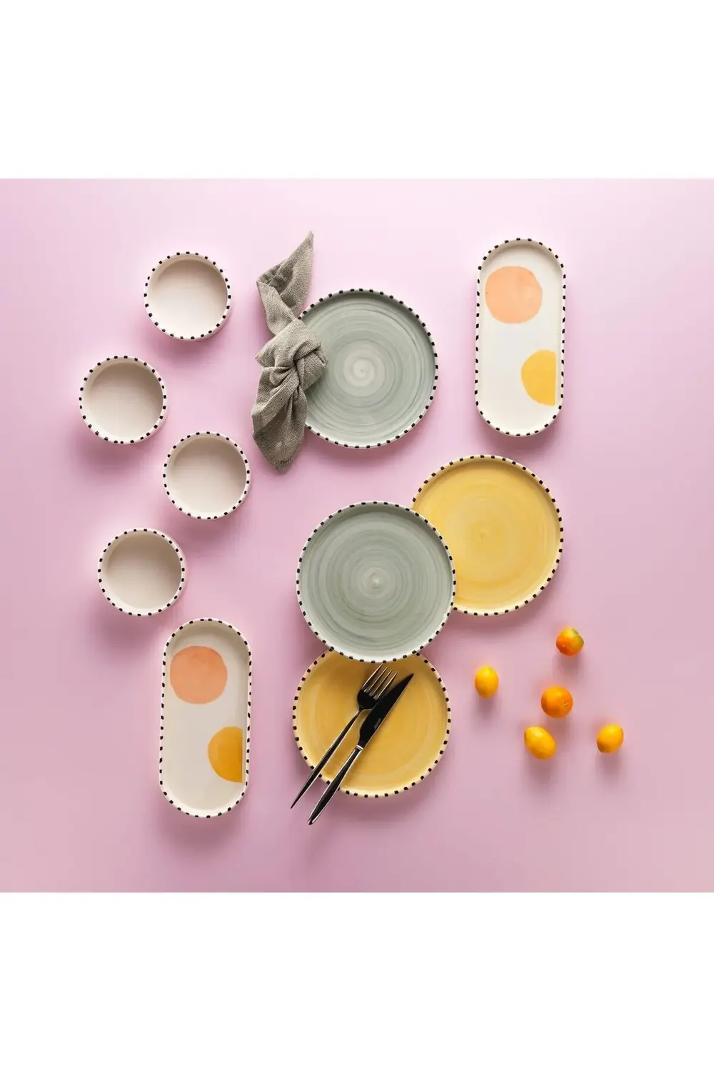 Sunny 4 Kişilik Kahvaltı Takımı 10 Parça-Asorti 395519