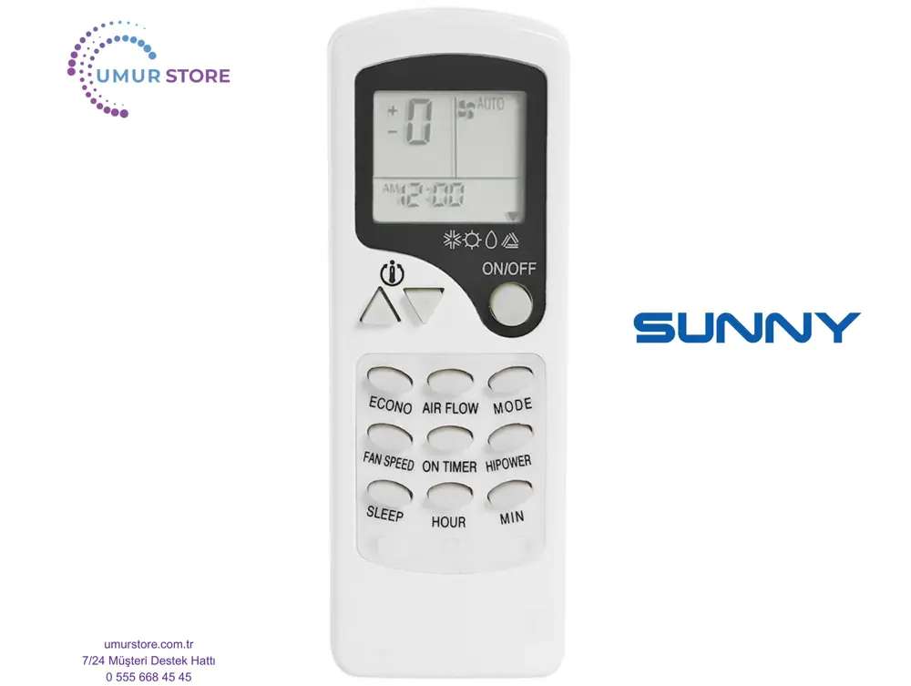 Sunny Aura ZH-LW03 07 Klima Kumandası