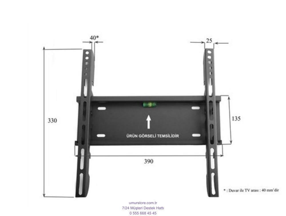 Sunny SN55FMN243 TV 55'' 139 Ekran Smart Lcd Led Televizyon Sabit