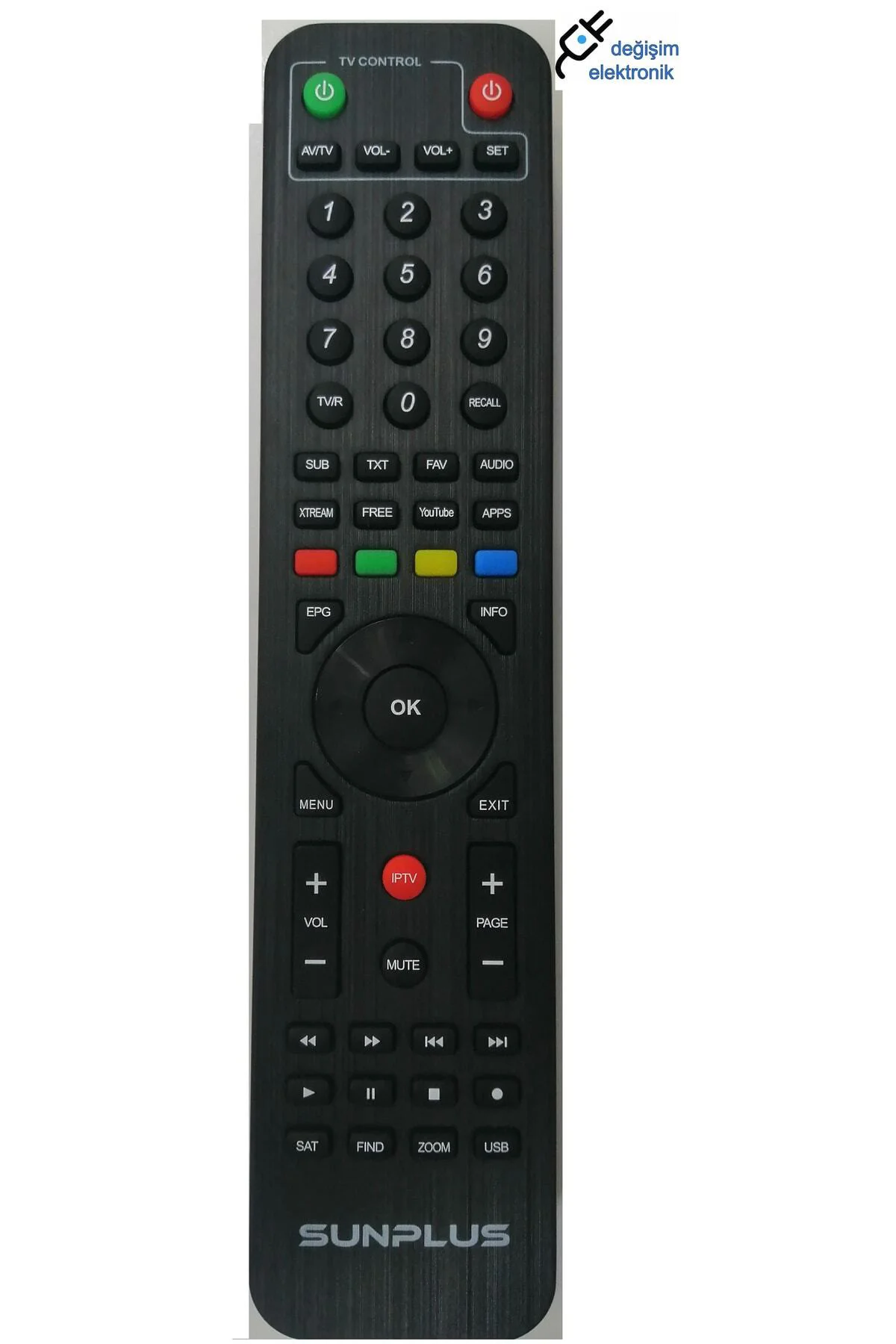 Sunplus Vipbox Gold Pro Hd Uydu Orjinal Kumandası Sunplus Vipbox Gold Pro Hd Uydu Orjinal Kumandası