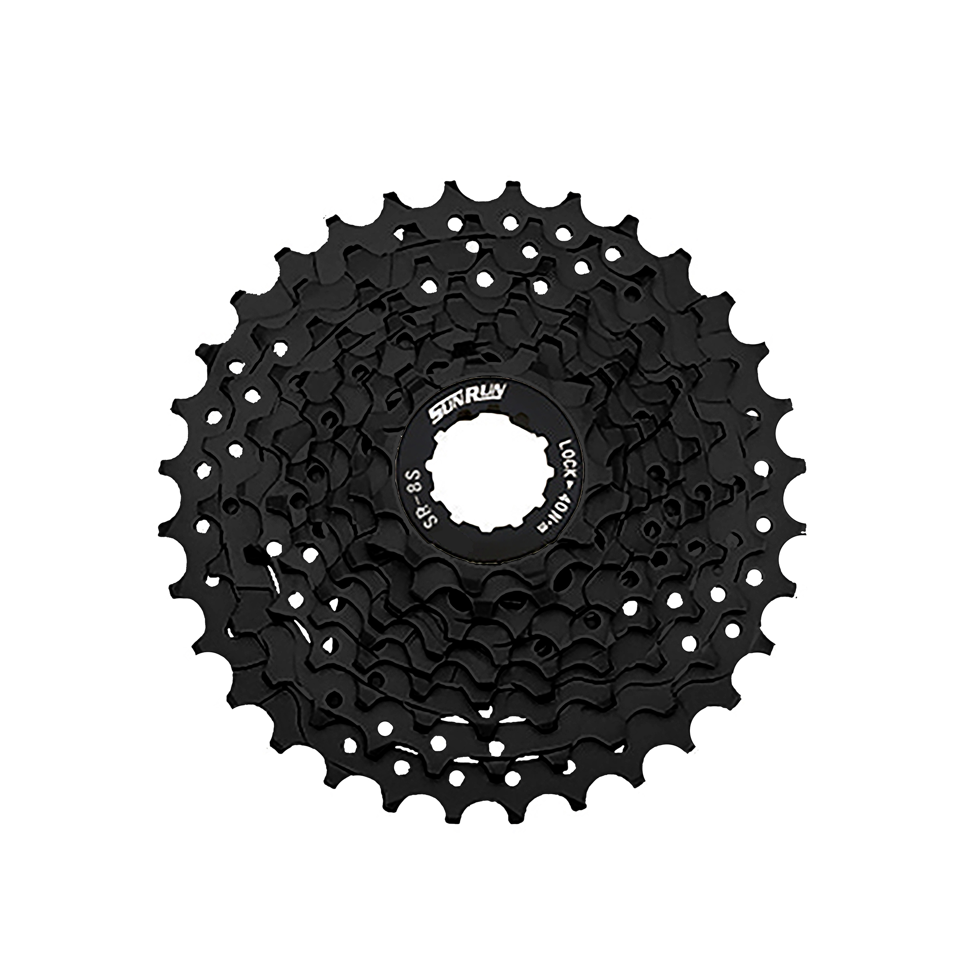 SUNRUN Ruble - 8 Vites, CSM-832,11-32T, Kaset, Kutulu Sİyah-Gümüş